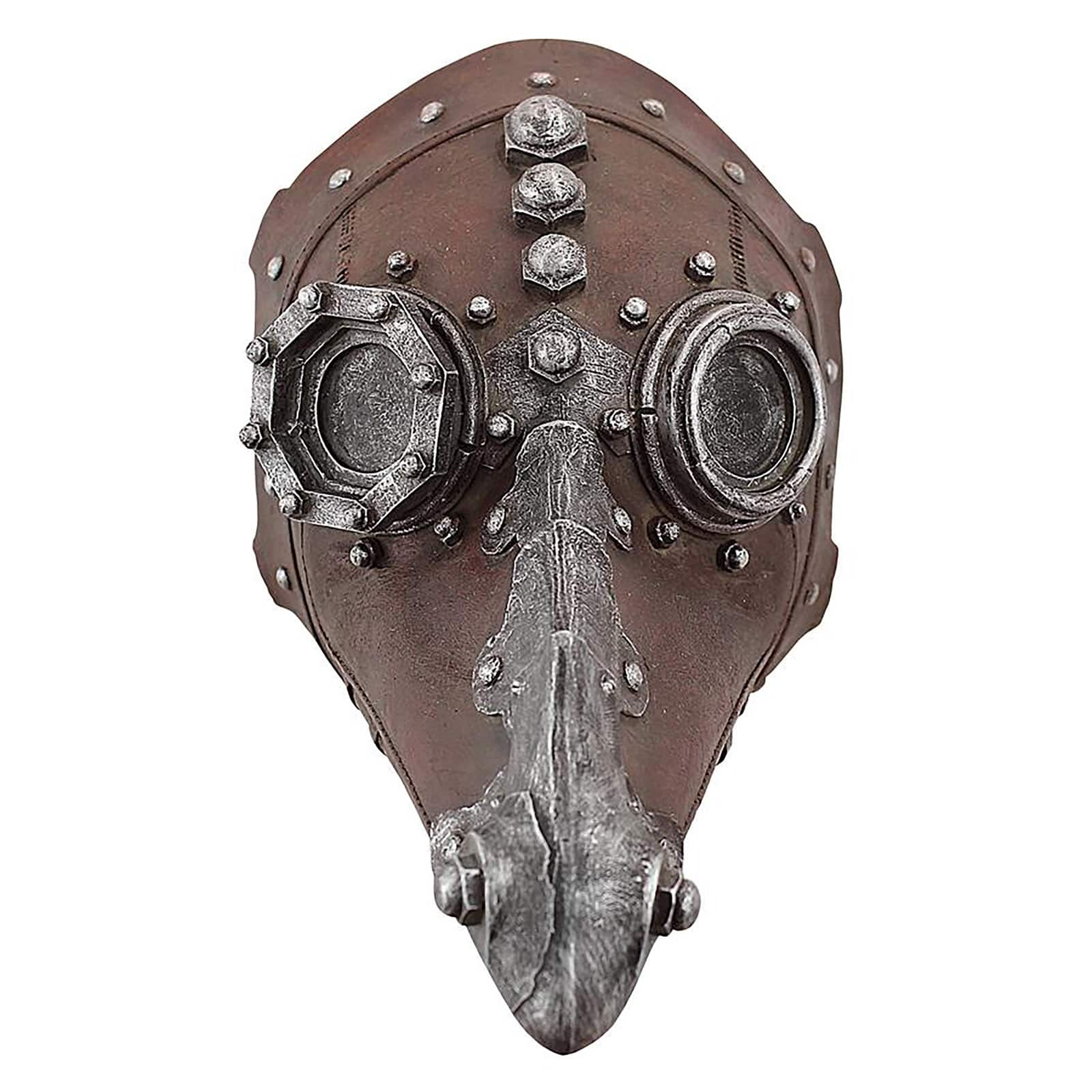 Design Toscano 7.5&#x22; Doctor of Death Steampunk Plague Sculptural Mask