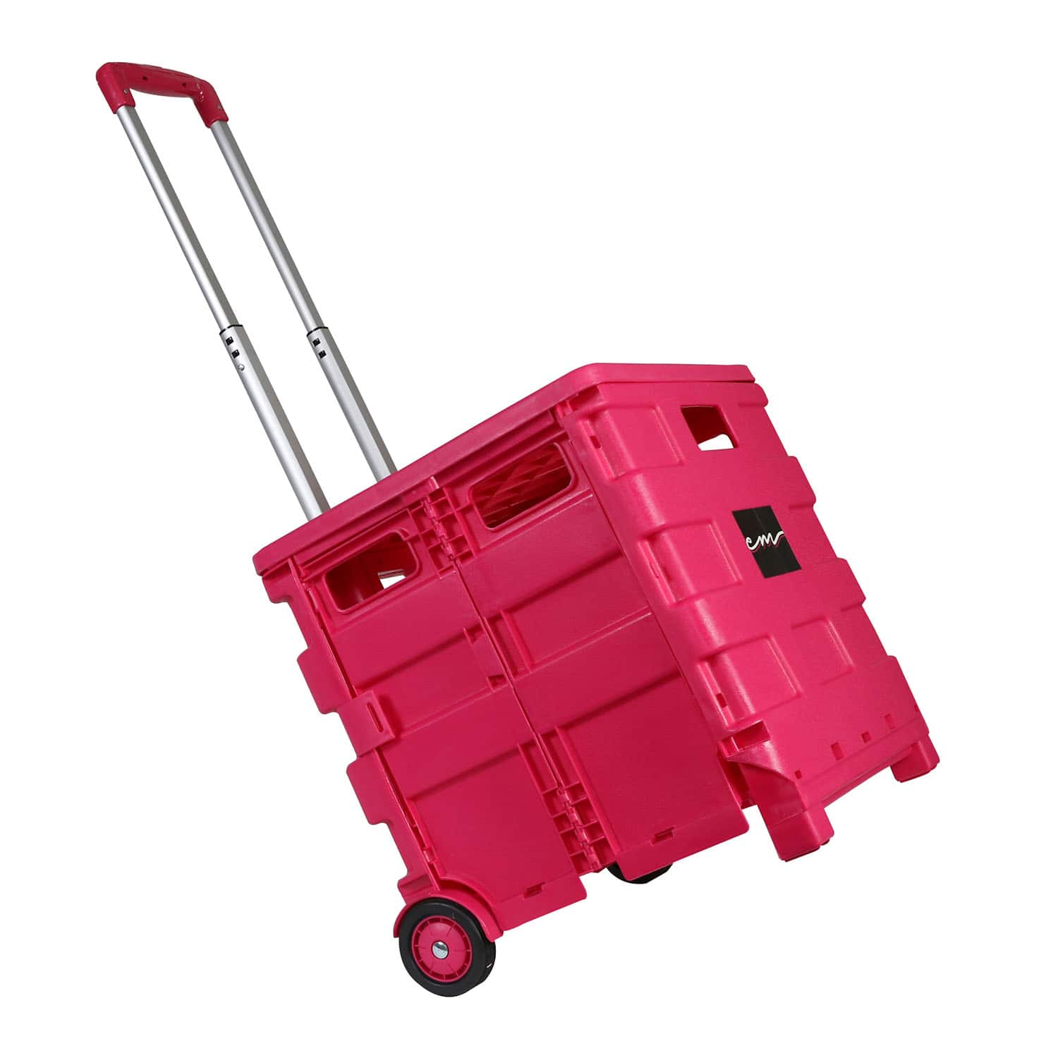 Everything Mary Collapsible Rolling Cart with Lid
