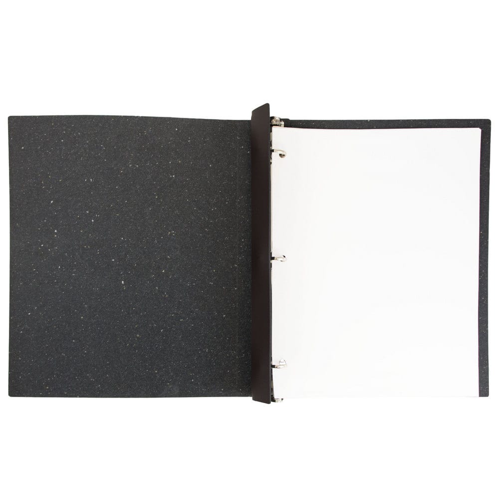 JAM Paper 0.75&#x22; Italian Leather 3-Ring Binder