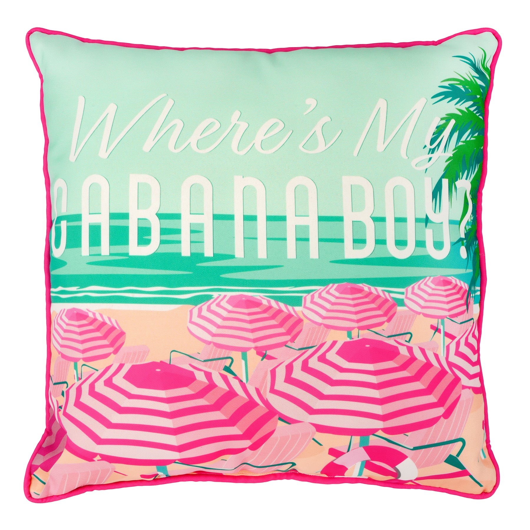 16&#x22; Cabana Boy Throw Pillow by Ashland&#xAE;