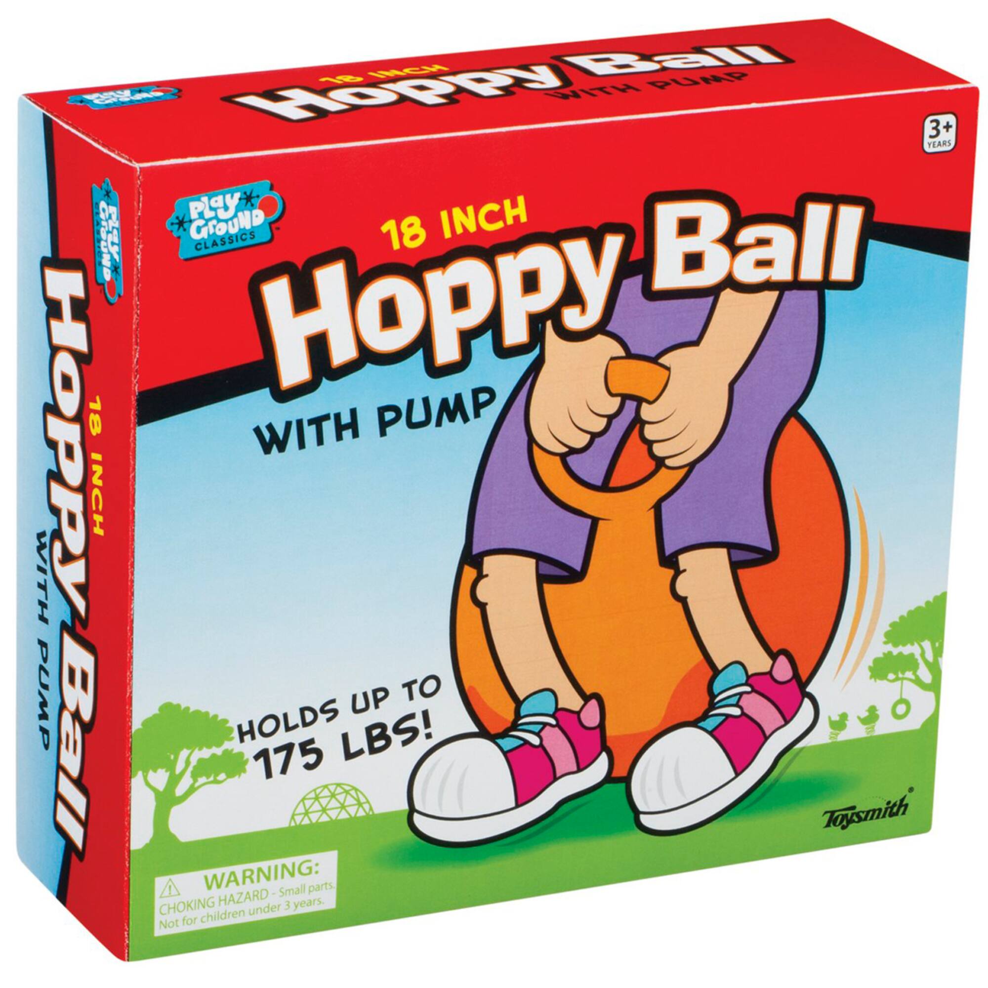 Toysmith&#xAE; 18&#x22; Hoppy Ball with Pump