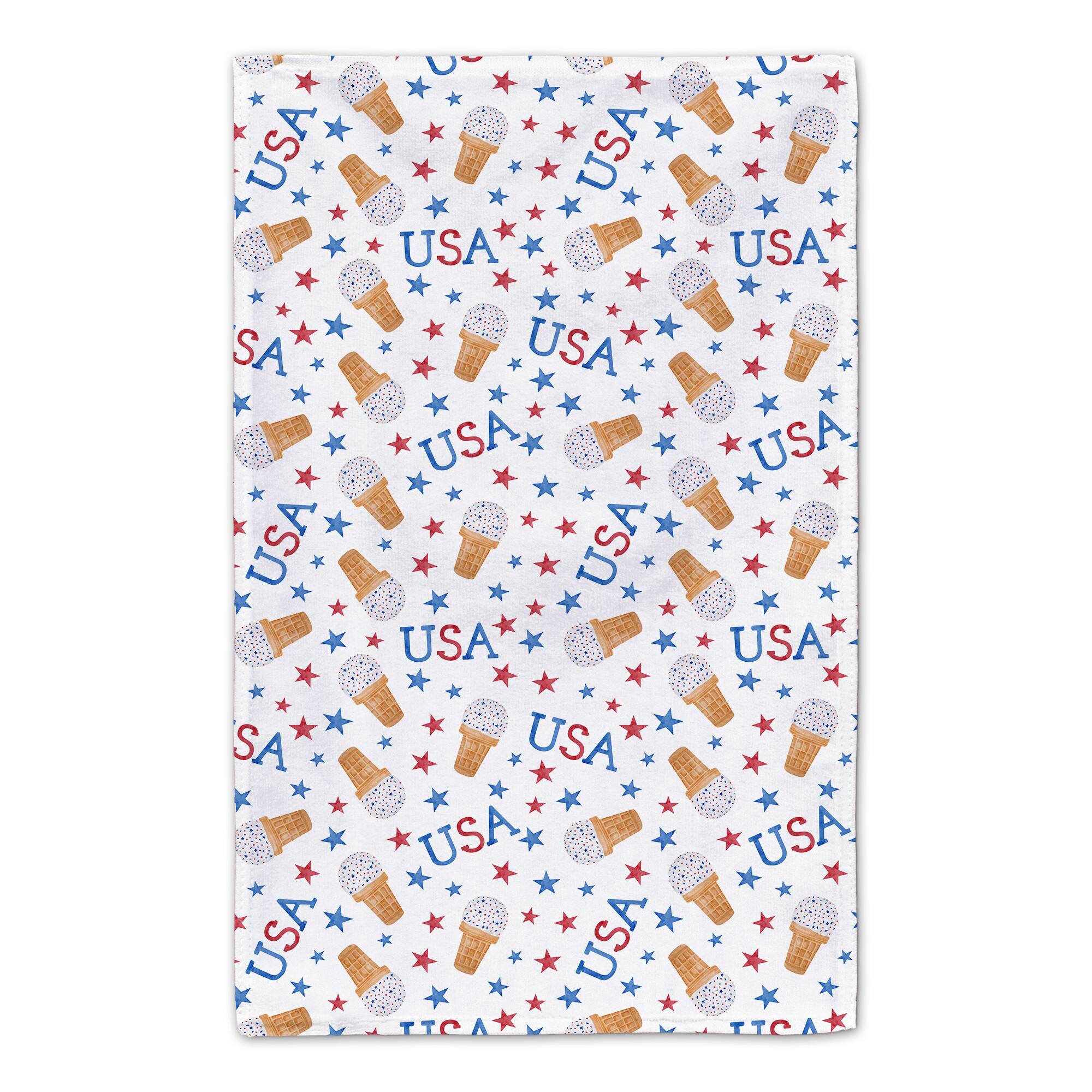 Sweet Land of Liberty Ice Cream Tea Towel Set
