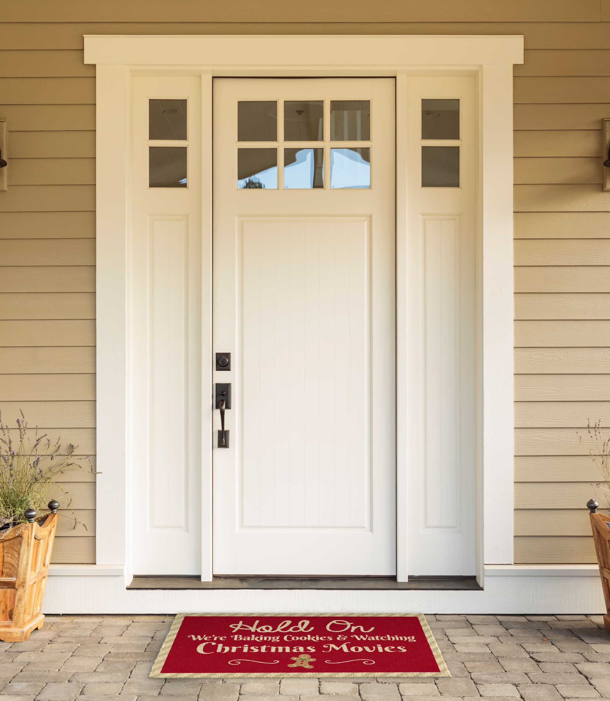 DII&#xAE; Cookies &#x26; Christmas Movies Doormat