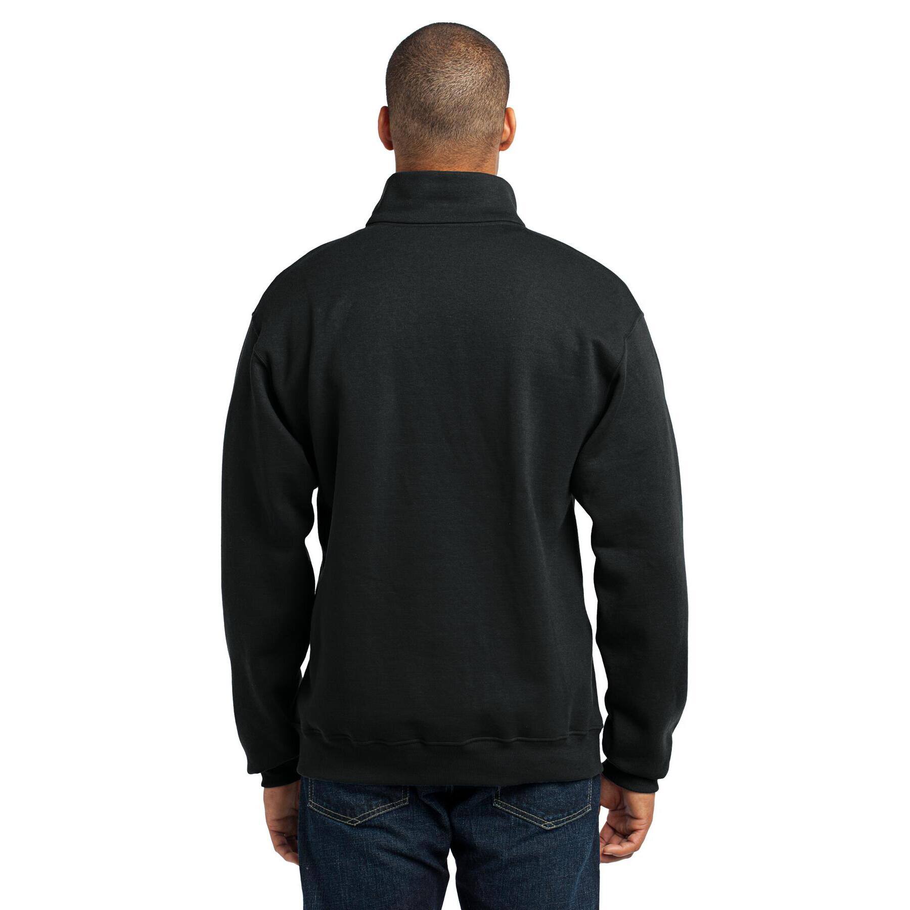 JERZEES® NuBlend® 1/4-Zip Cadet Collar Sweatshirt