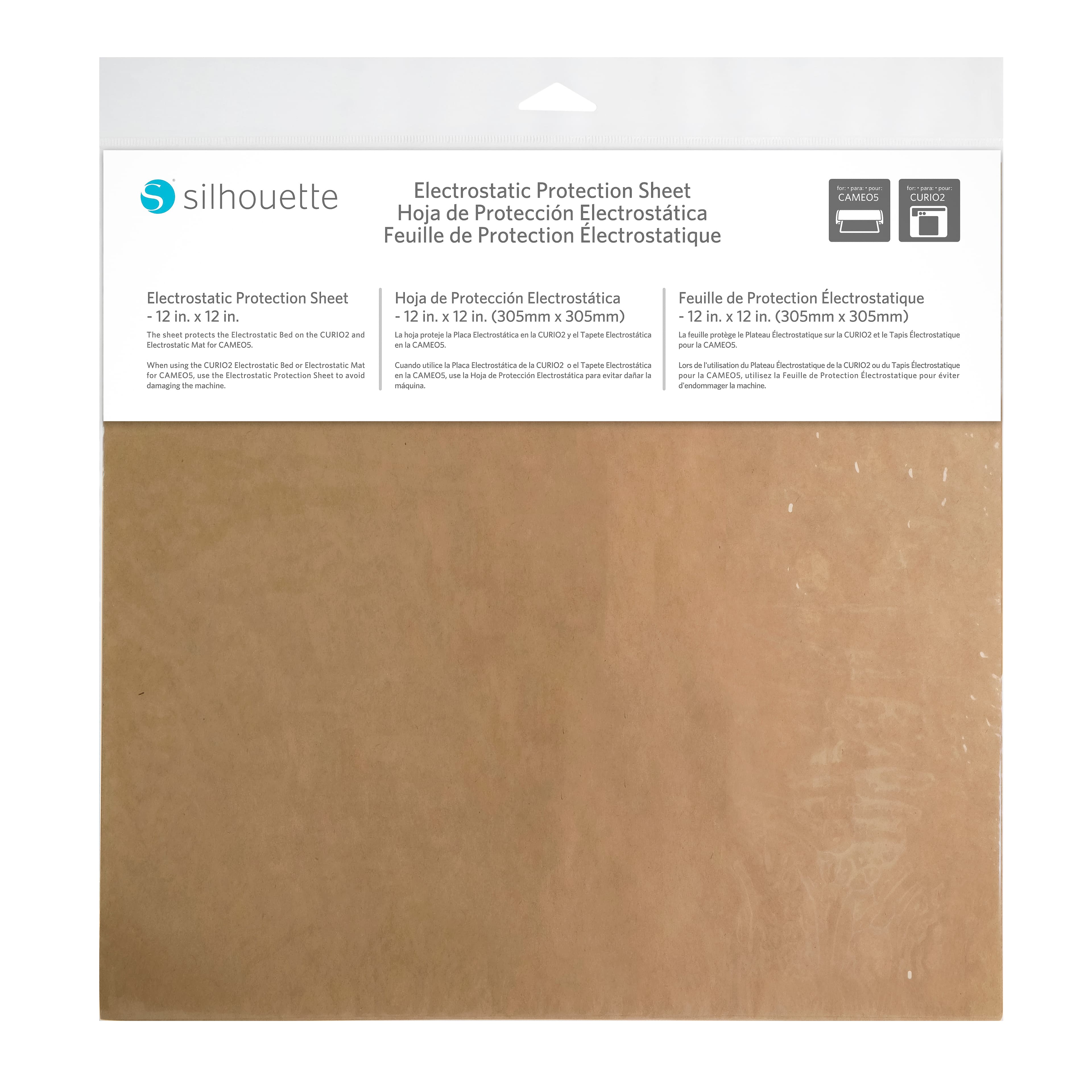 Silhouette 12&#x22; x 12&#x22; Electrostatic Protection Sheet