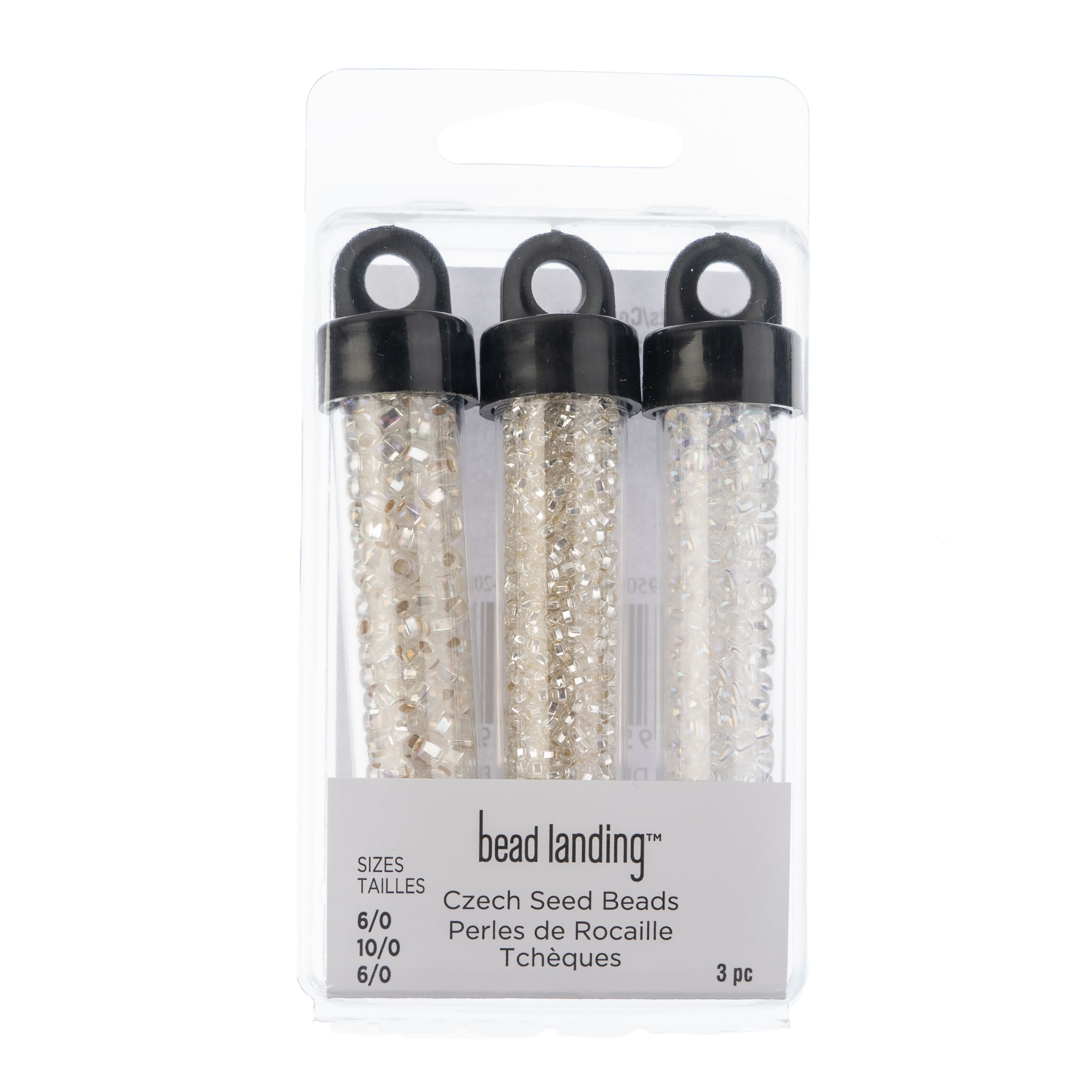 White Shades Czech Seed Beads by Bead Landing&#xAE;