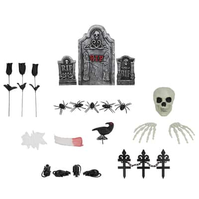 Buy in Bulk - Tombstone Outdoor Halloween Decoration Set | Michaels