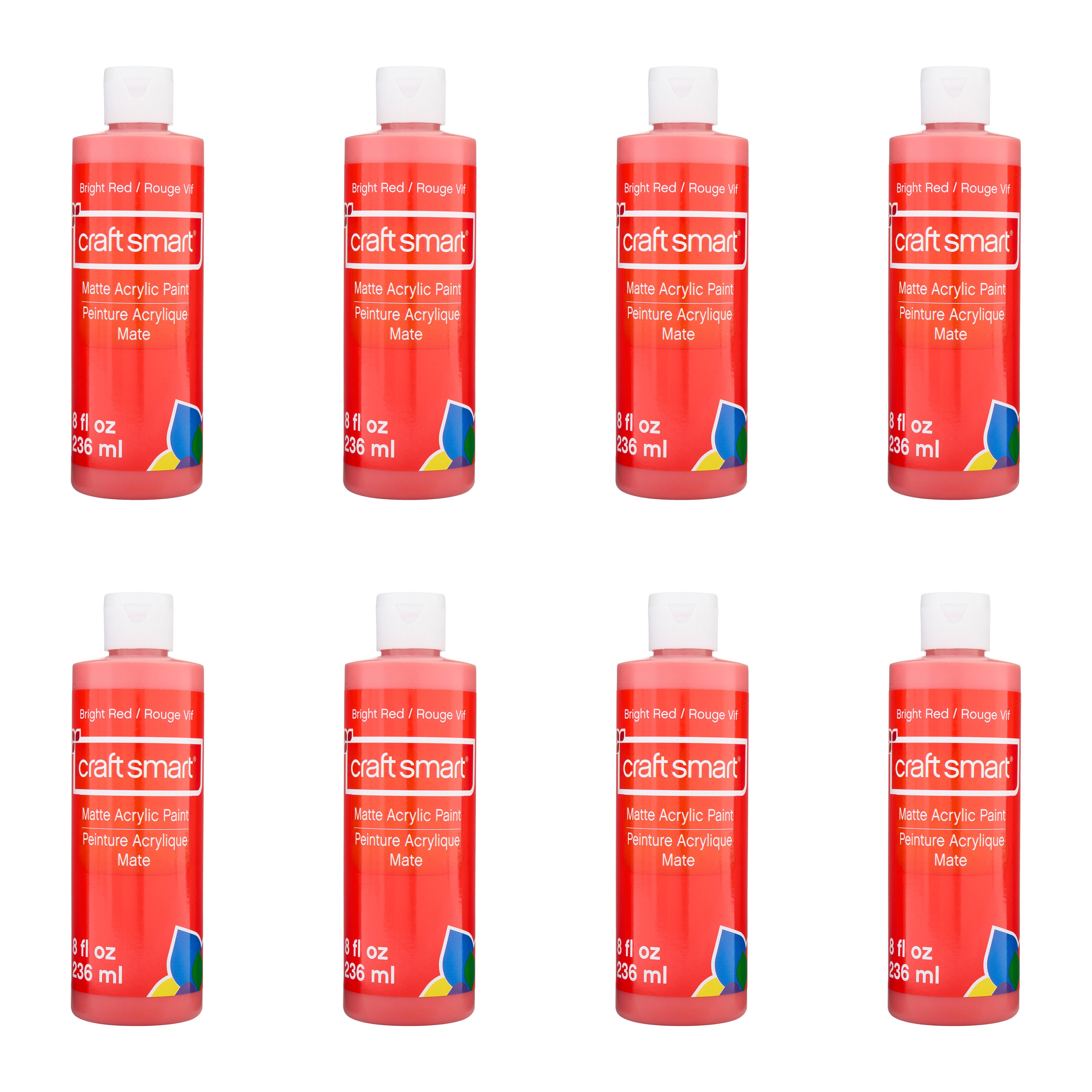 8 Pack: 8oz. Acrylic Paint by Craft Smart&#xAE;