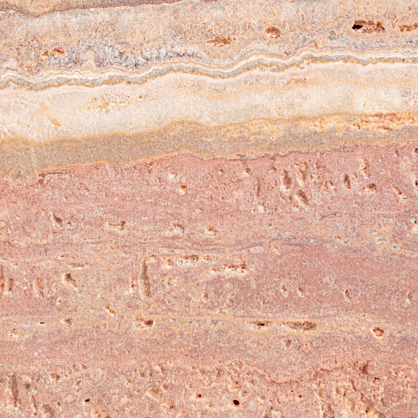 Hello Honey® 6" Crimson Archways Travertine Bookend Set