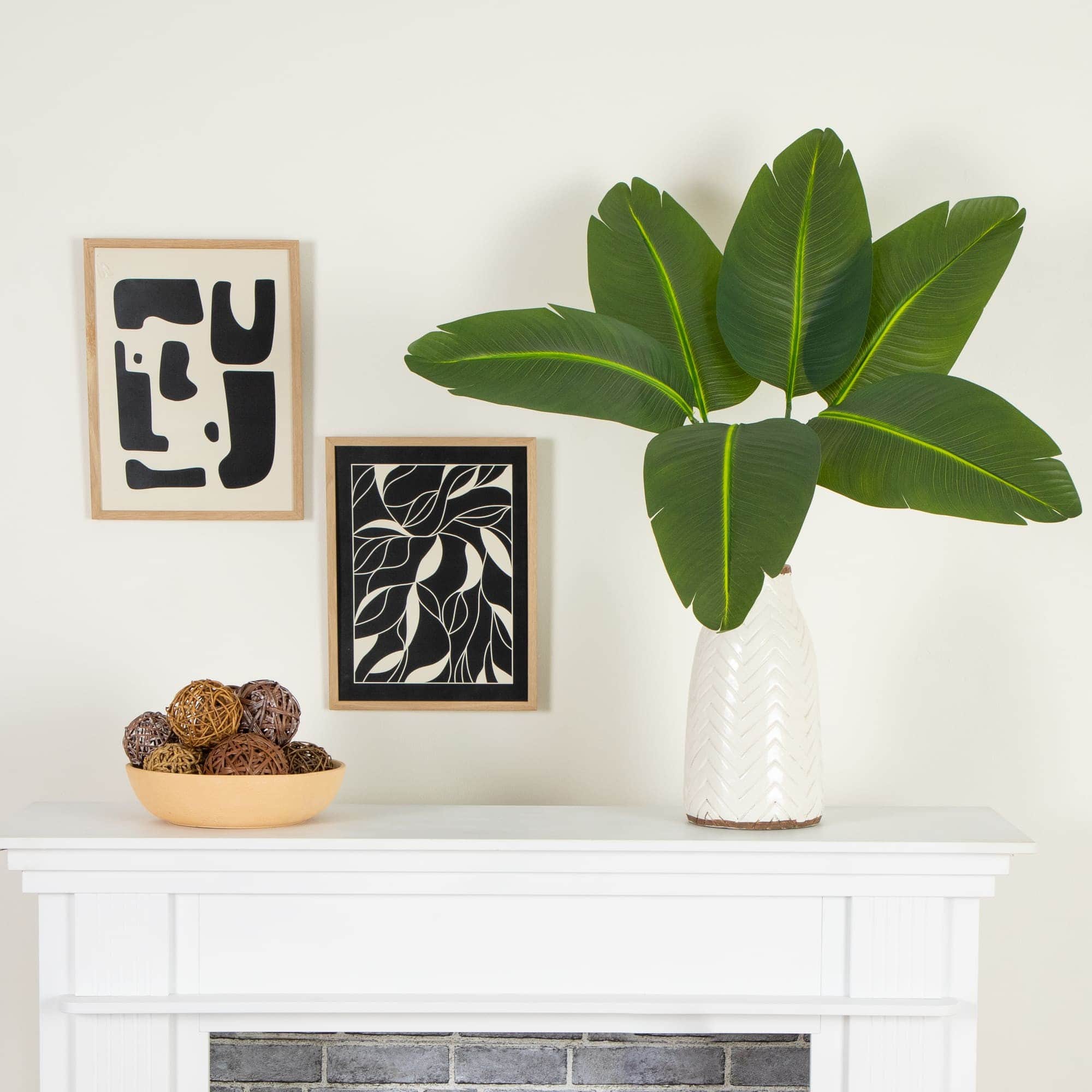 40in. Artificial Travelers Palm Stems - Set of 6