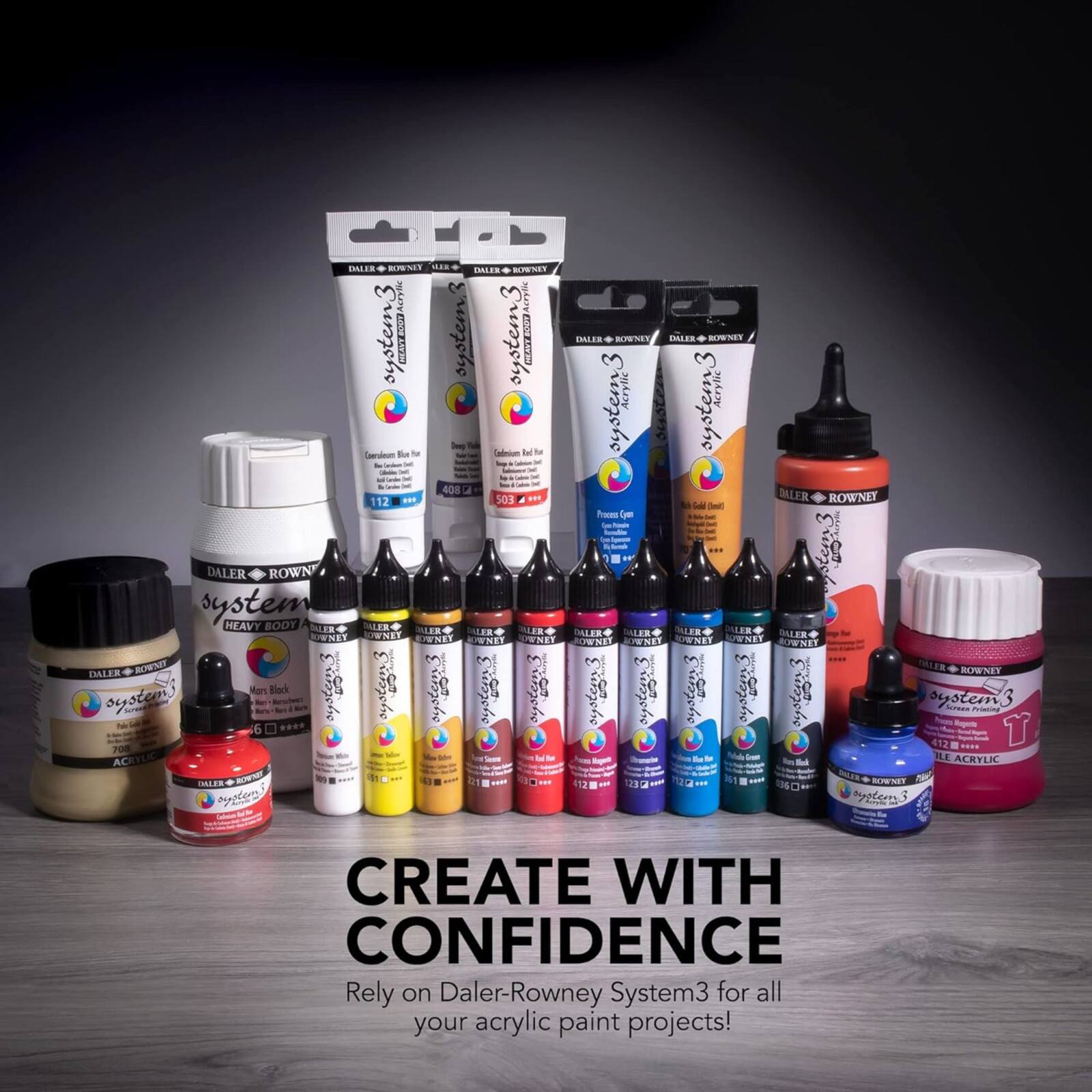 Daler-Rowney® System 3 Original Acrylic Starter Set