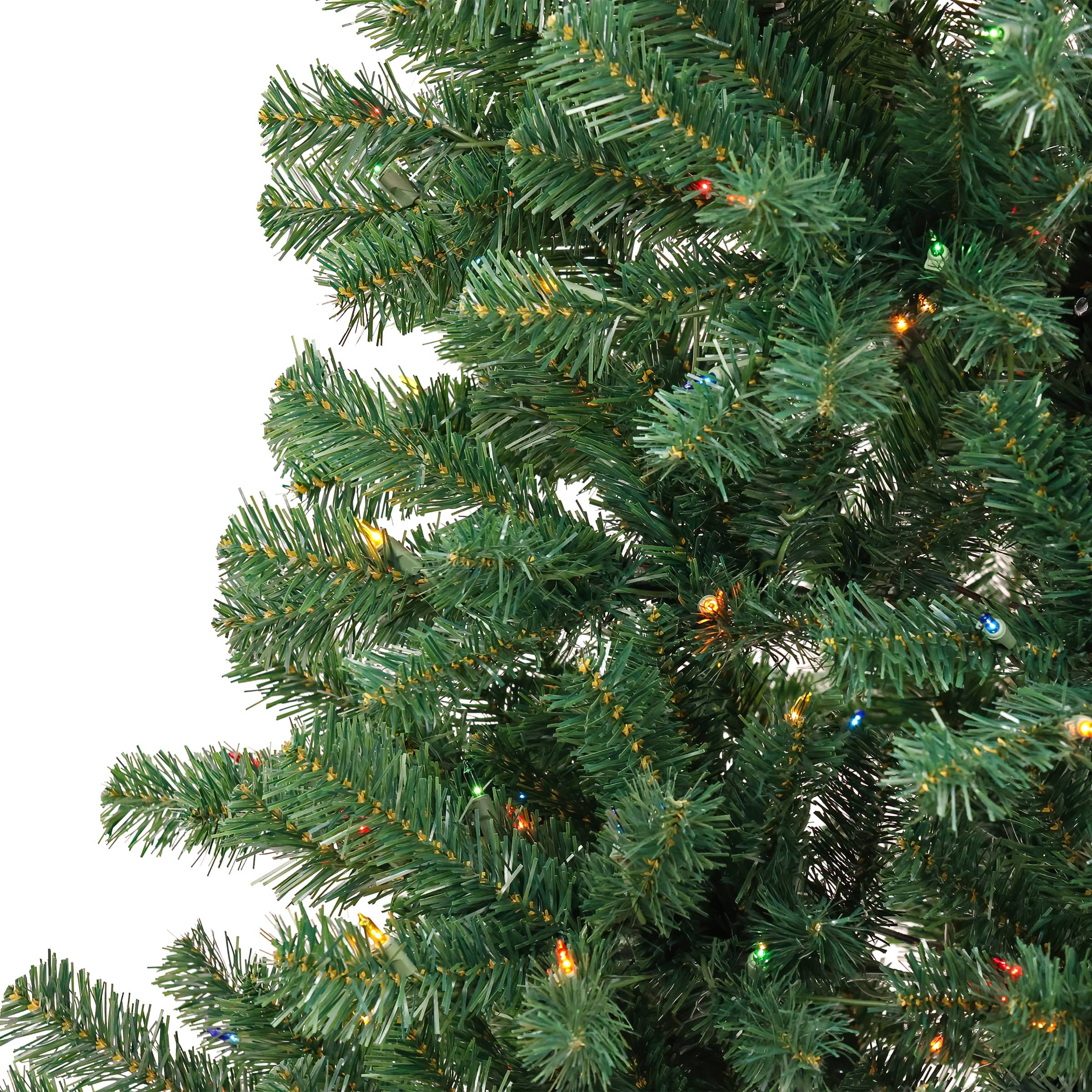 6ft. Pre-Lit Acacia Artificial Christmas Tree, Multicolor Lights