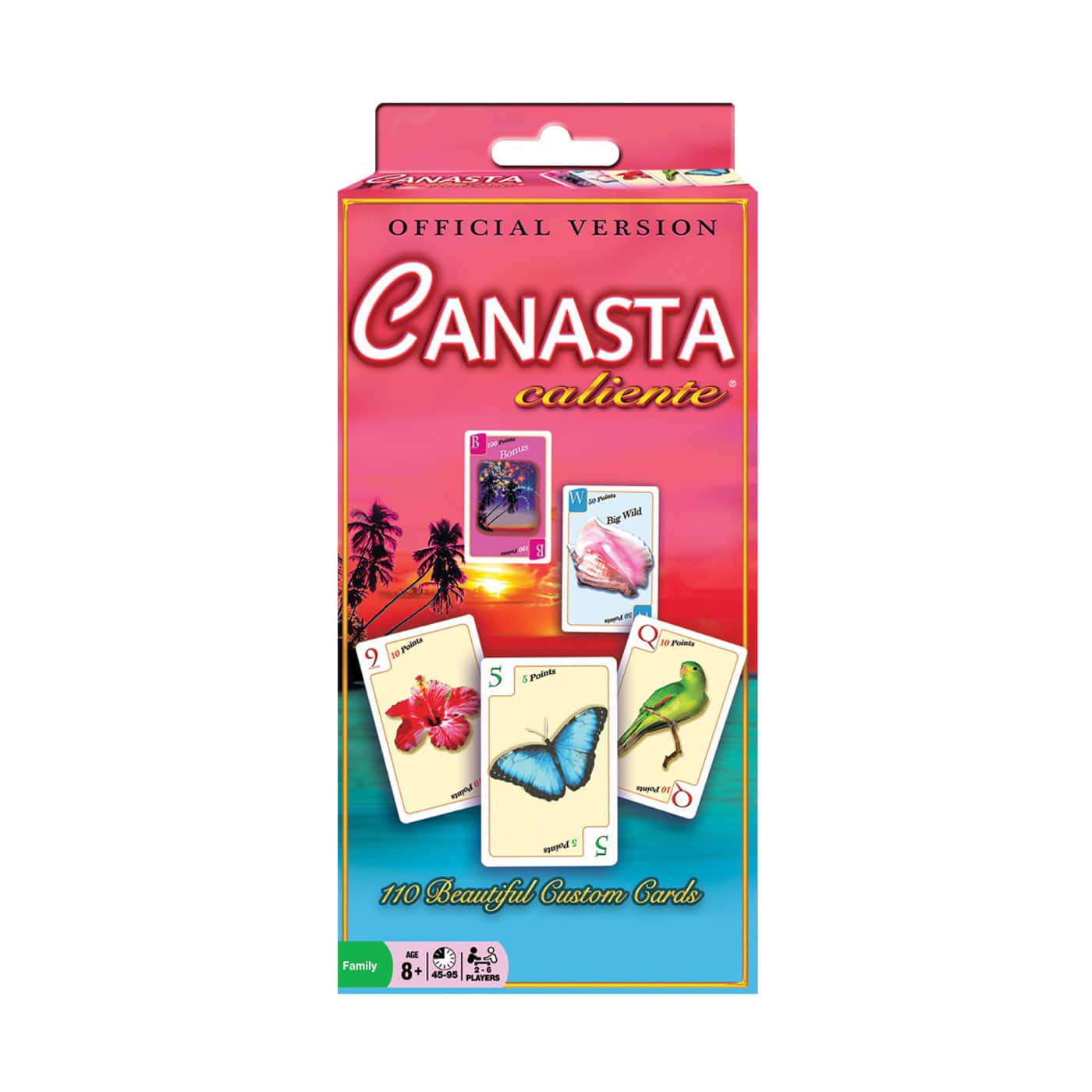 Deluxe Canasta Caliente Card Game Official Version 2003 Winning Moves USA for sale online 
