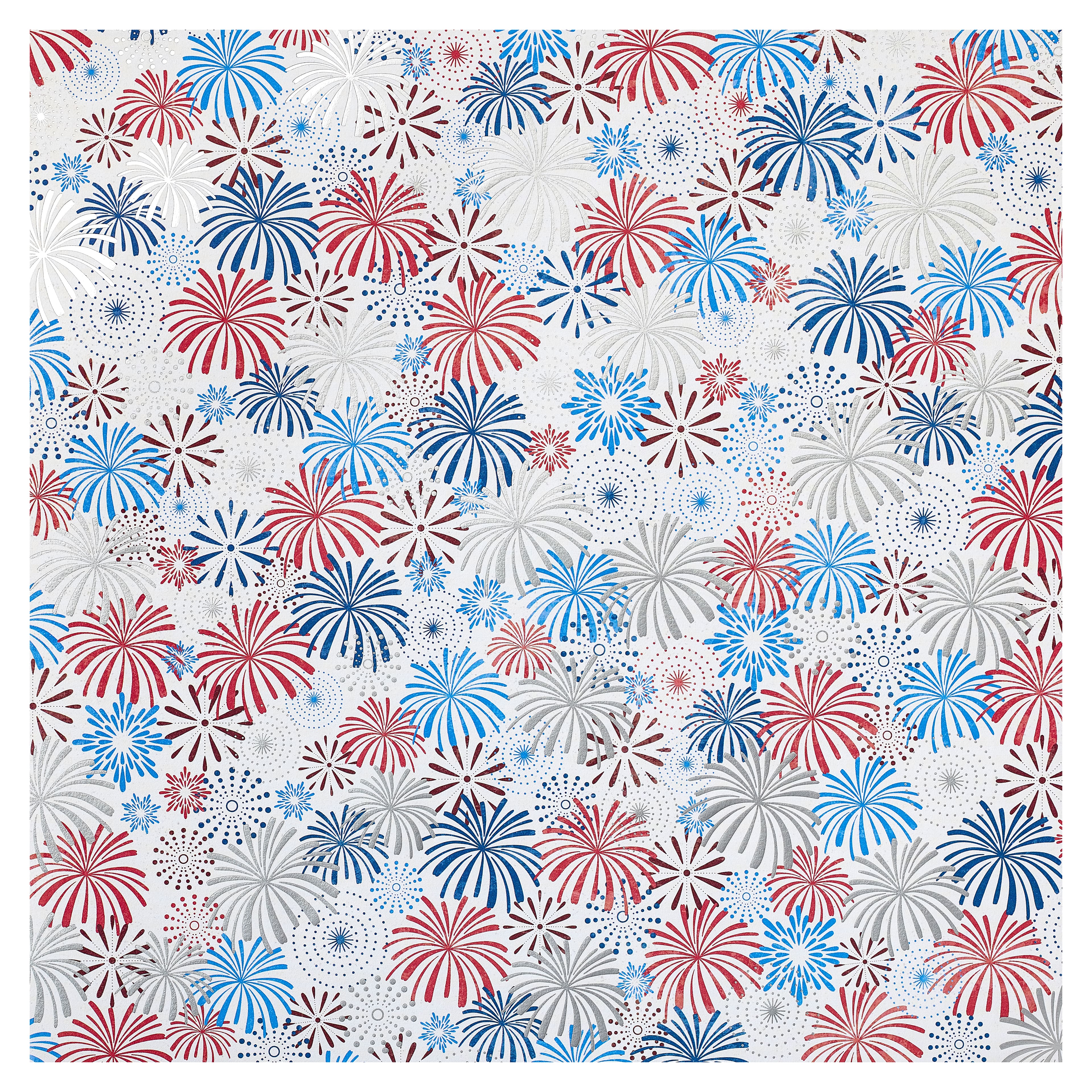 4th of July Paper by Recollections&#x2122;, 12&#x22; x 12&#x22;