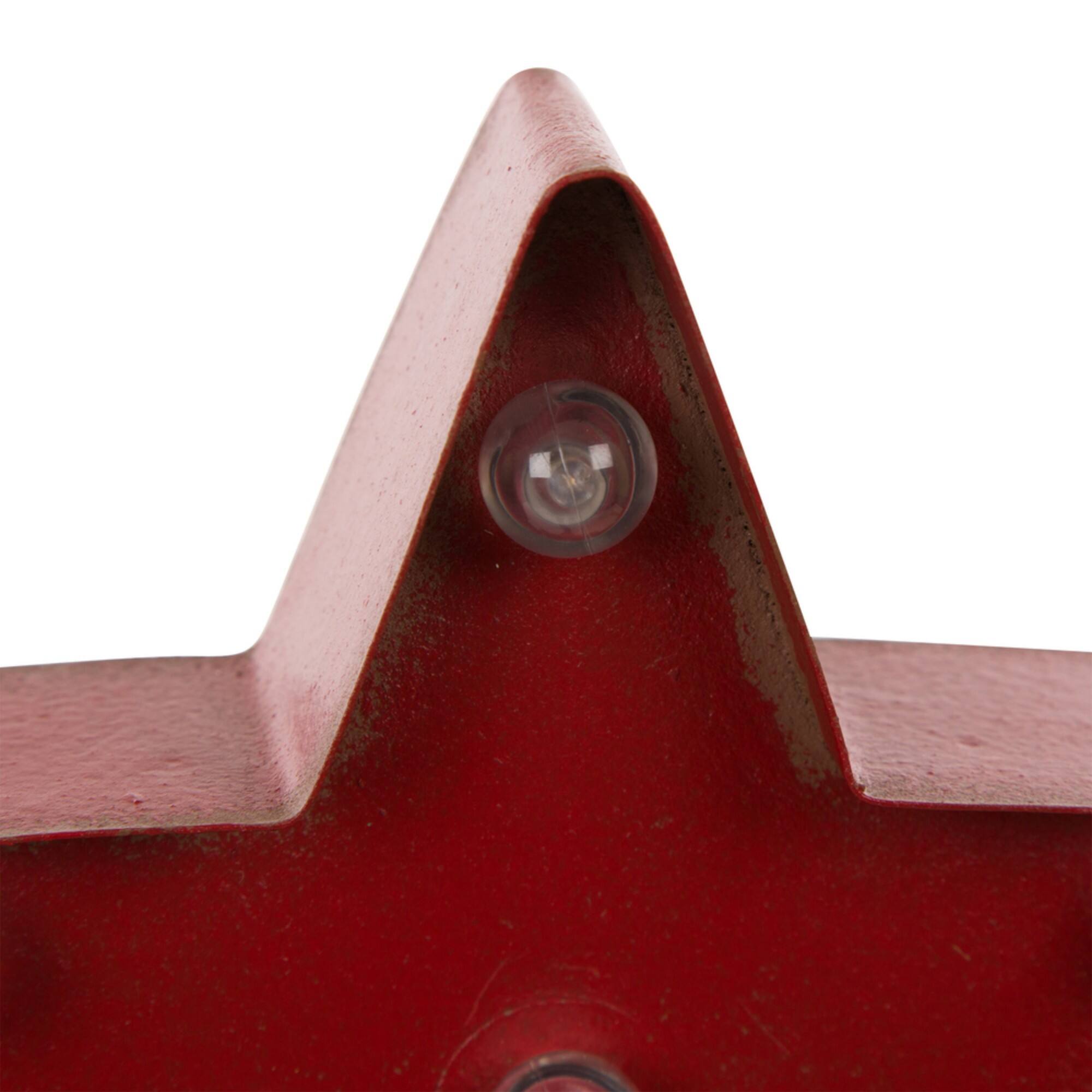 Glitzhome&#xAE; 7.5&#x22; Marquee LED Star Stocking Holder, 2ct.