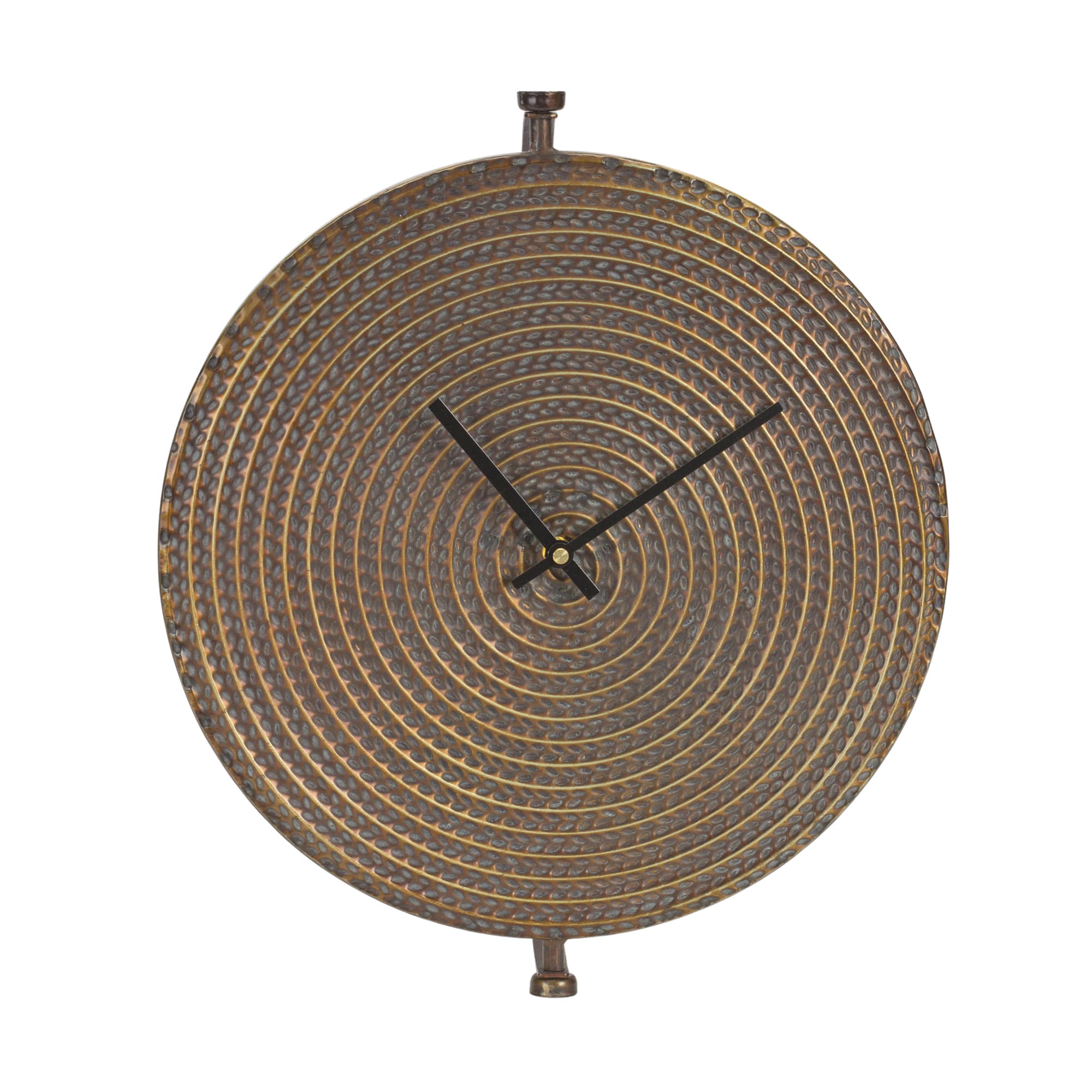 Numberless Bronze Metal Wall Clock | Michaels