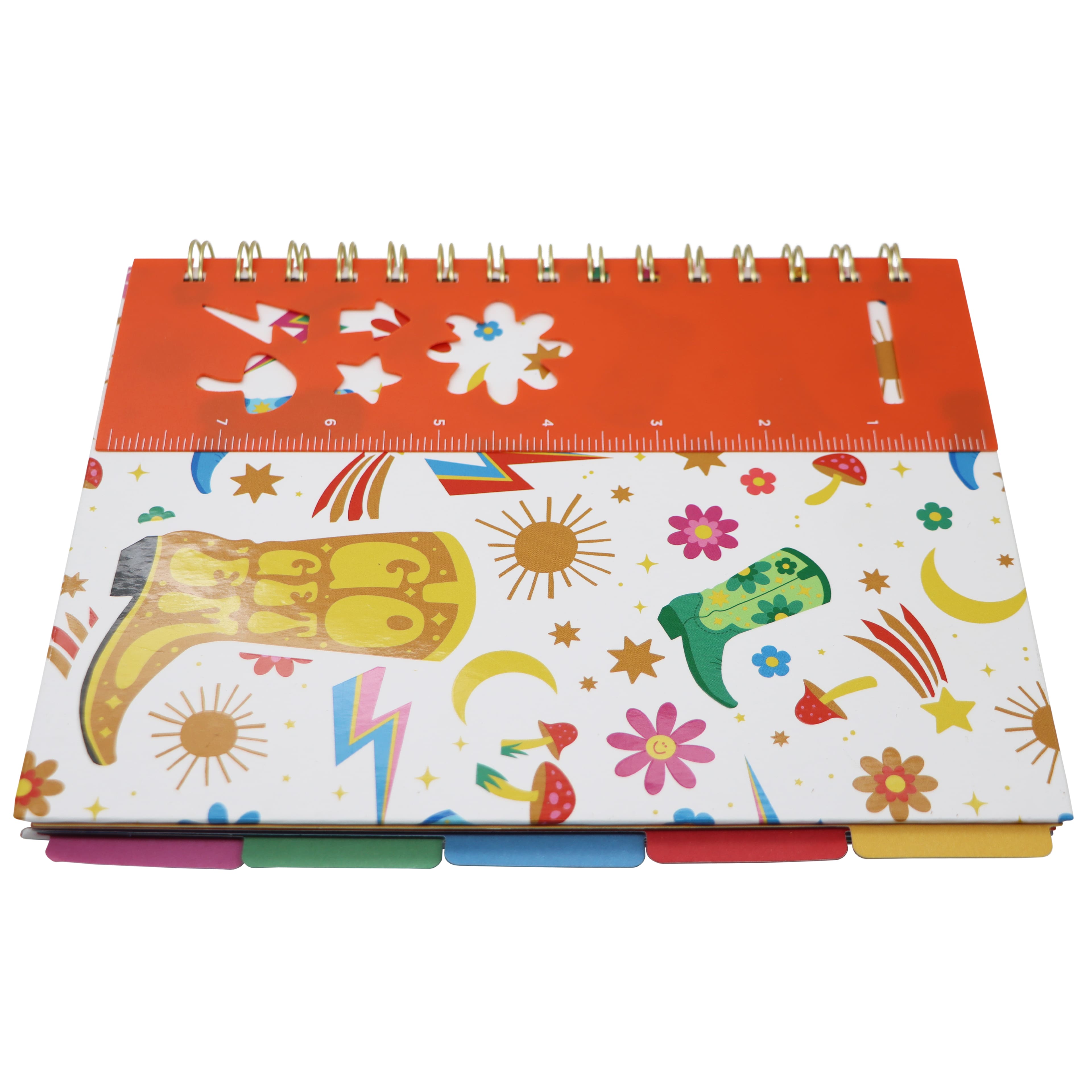6.25&#x22; x 8.26&#x22; Cowgirl Boots Spiral Journal by Fab Finds