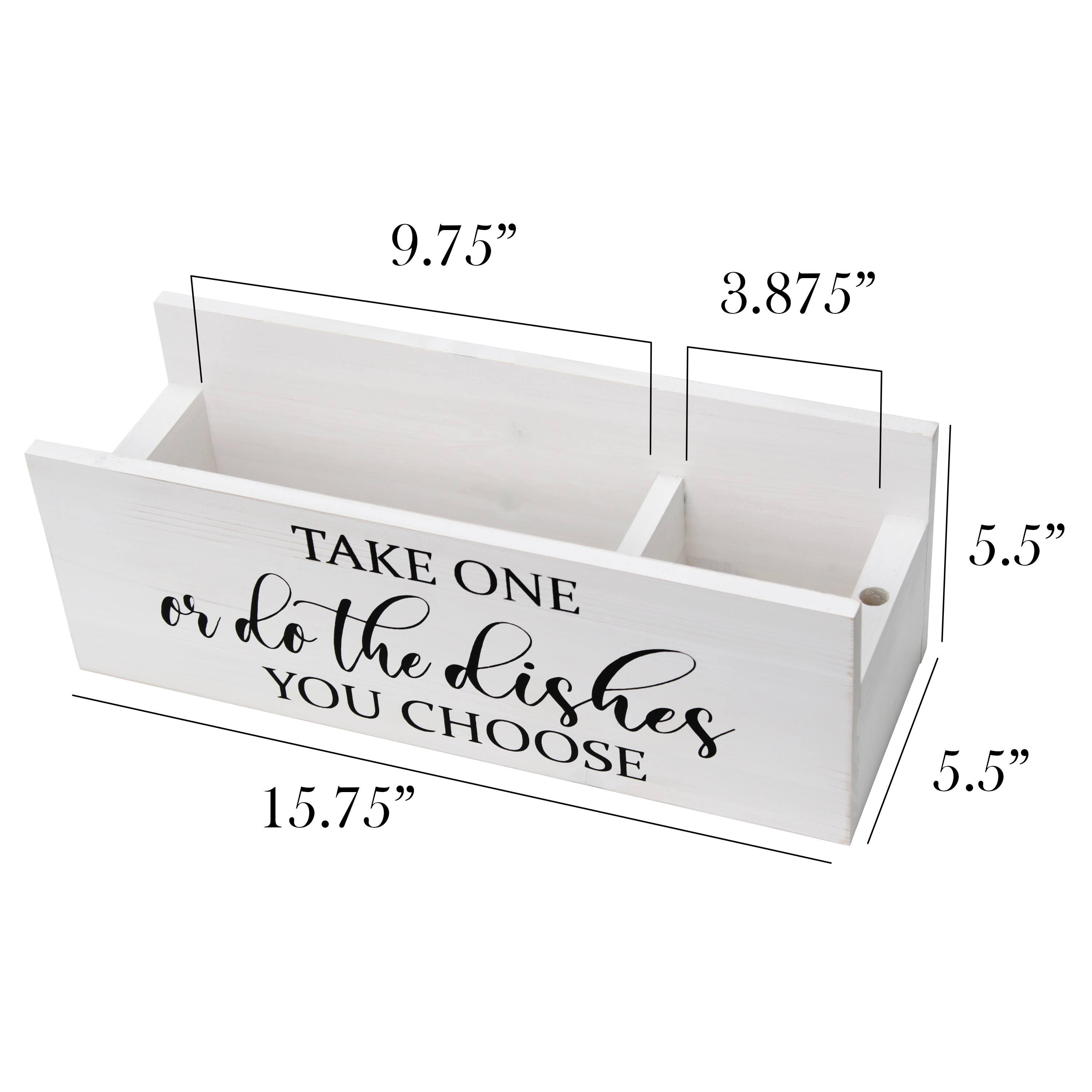 Elegant Designs 15.75&#x22; Kitchen Organizer