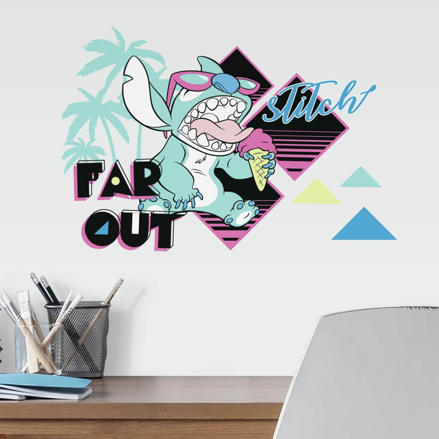 RoomMates Disney Stitch Far Out Peel &#x26; Stick Wall Decals