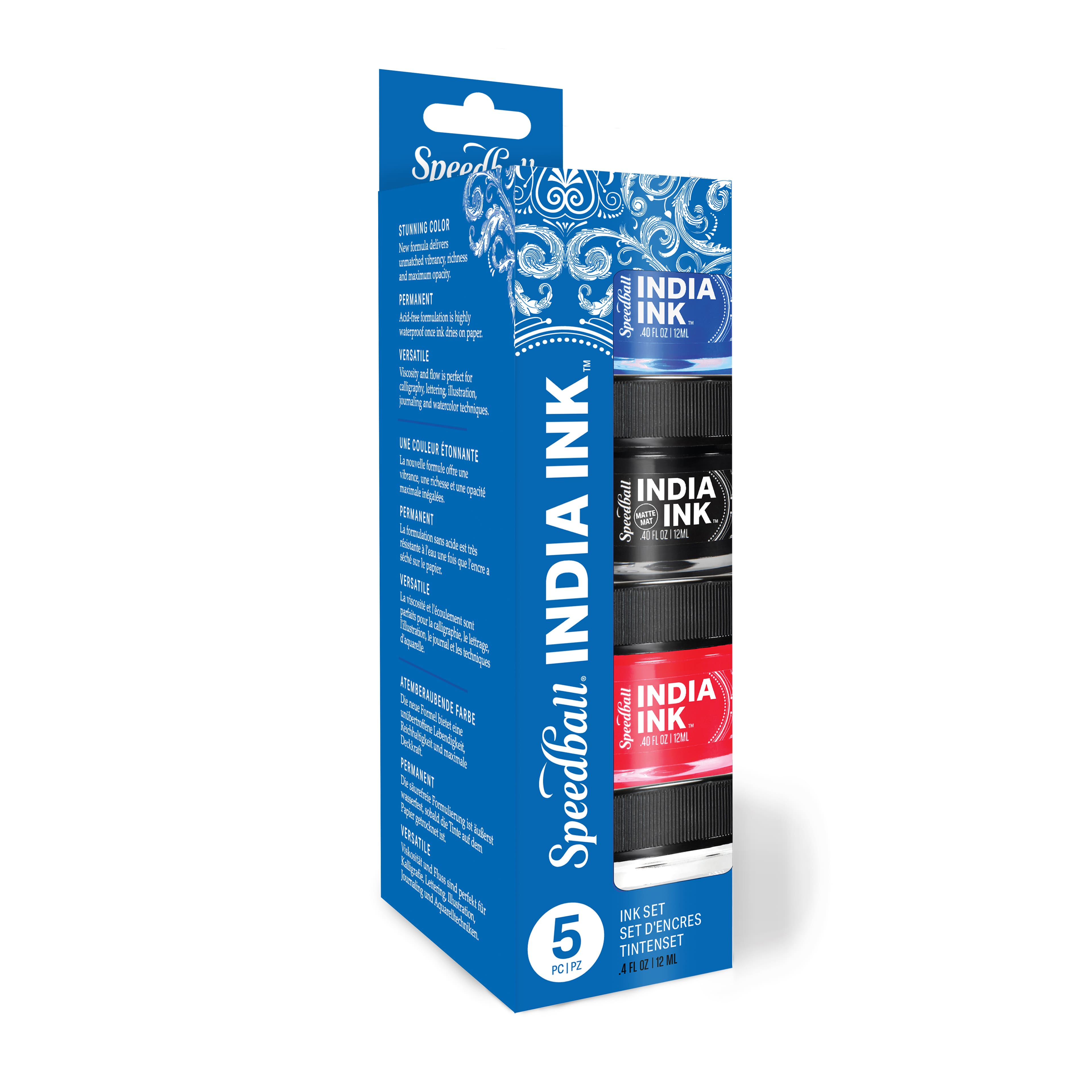 Speedball&#xAE; India Ink Basic Color Set