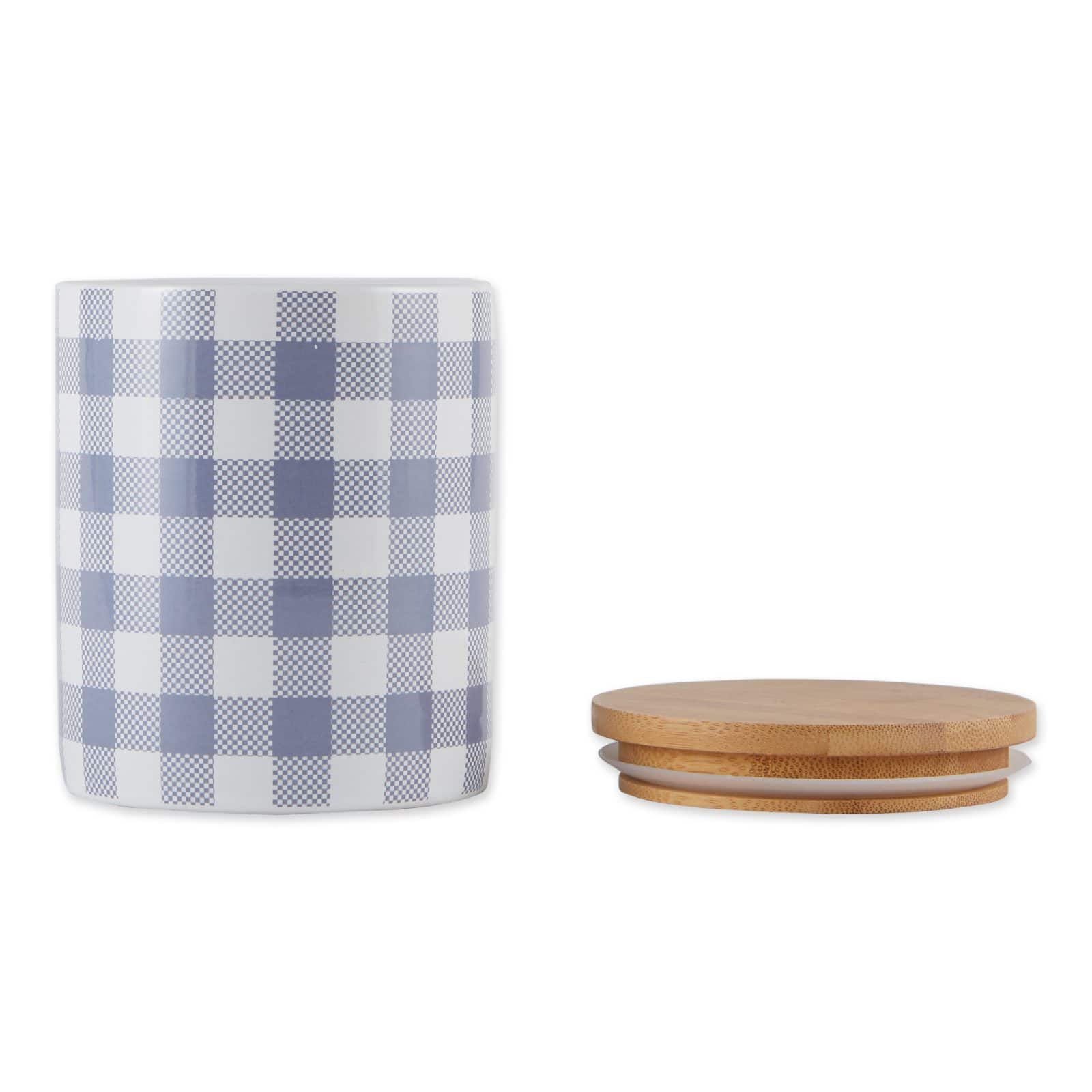 DII&#xAE; Buffalo Check Ceramic Canister Set