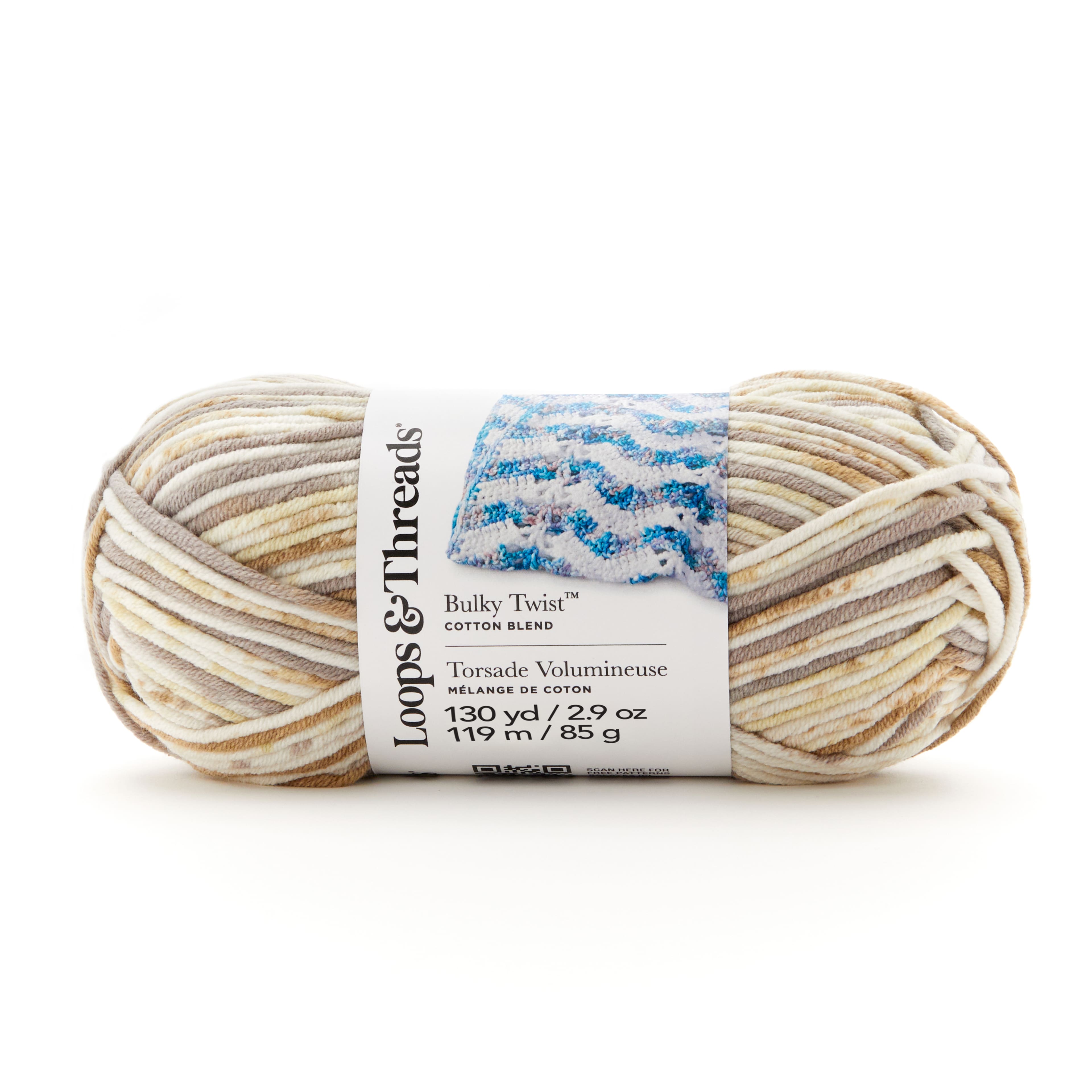 15 Pack: Bulky Twist™ Multi Yarn by Loops & Threads®