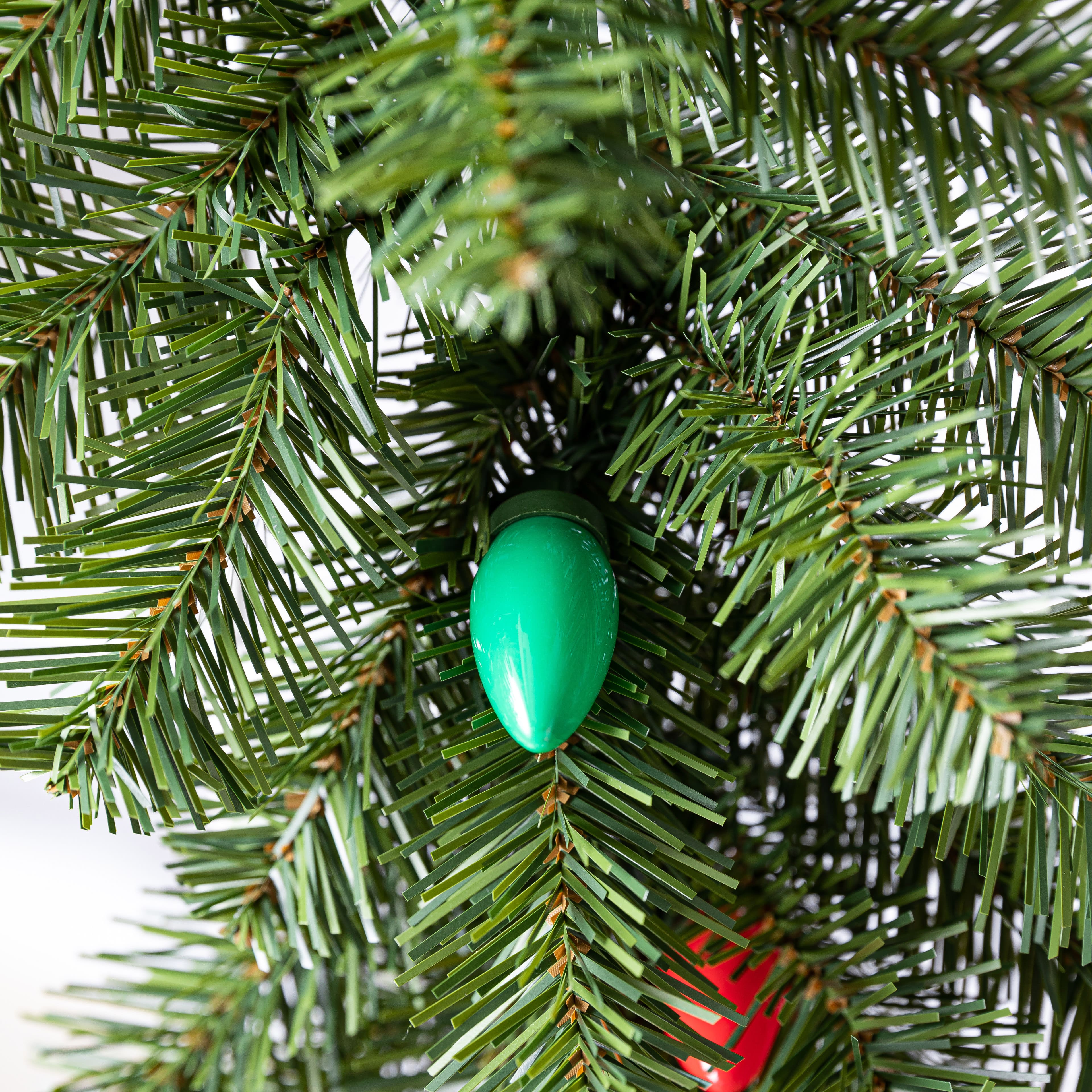 24&#x22; Pre-Lit Lakewood Spruce, C7 Multicolor LED Lights by Ashland&#xAE;