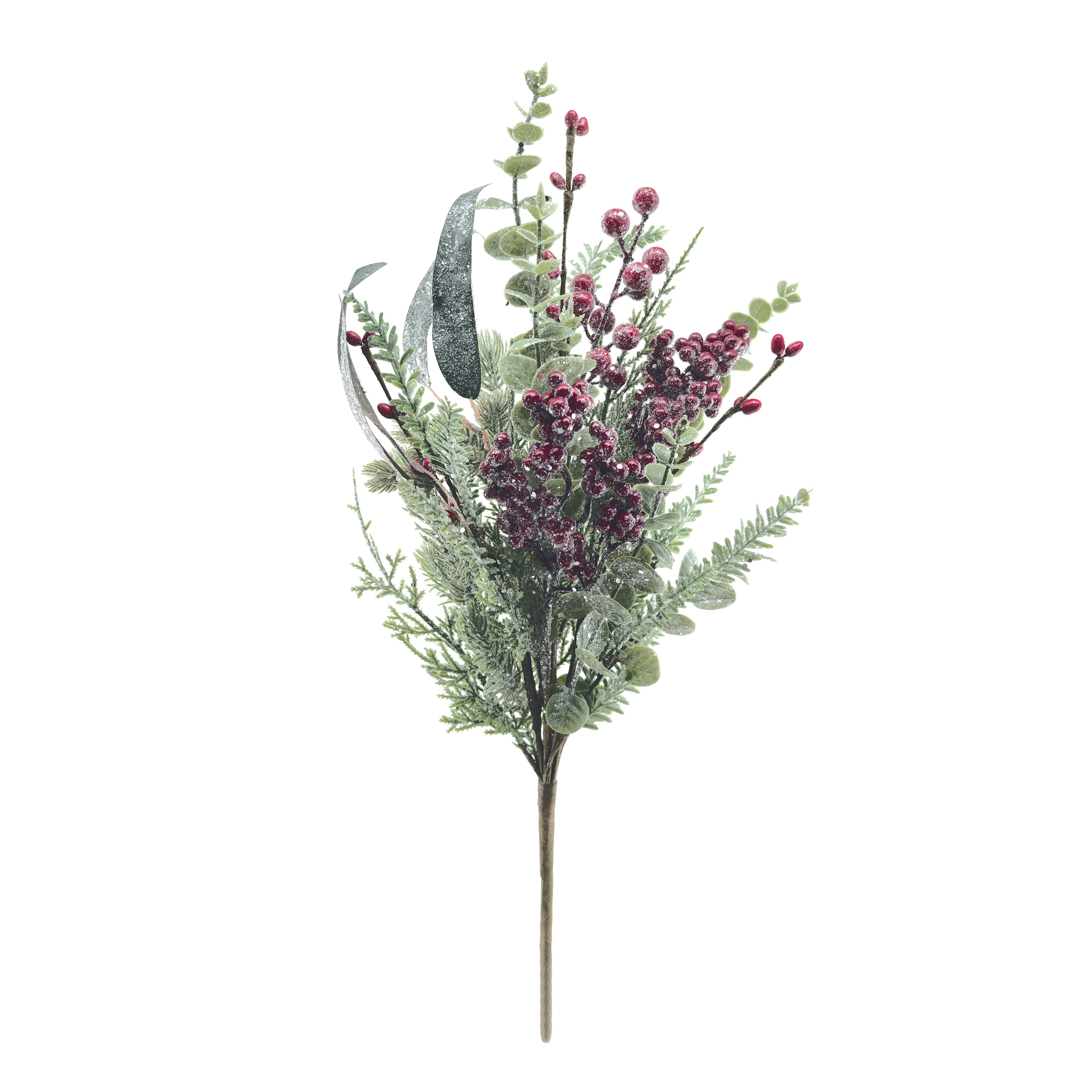 21&#x22; Icy Pine, Eucalyptus &#x26; Berry Deluxe Bush by Ashland&#xAE;