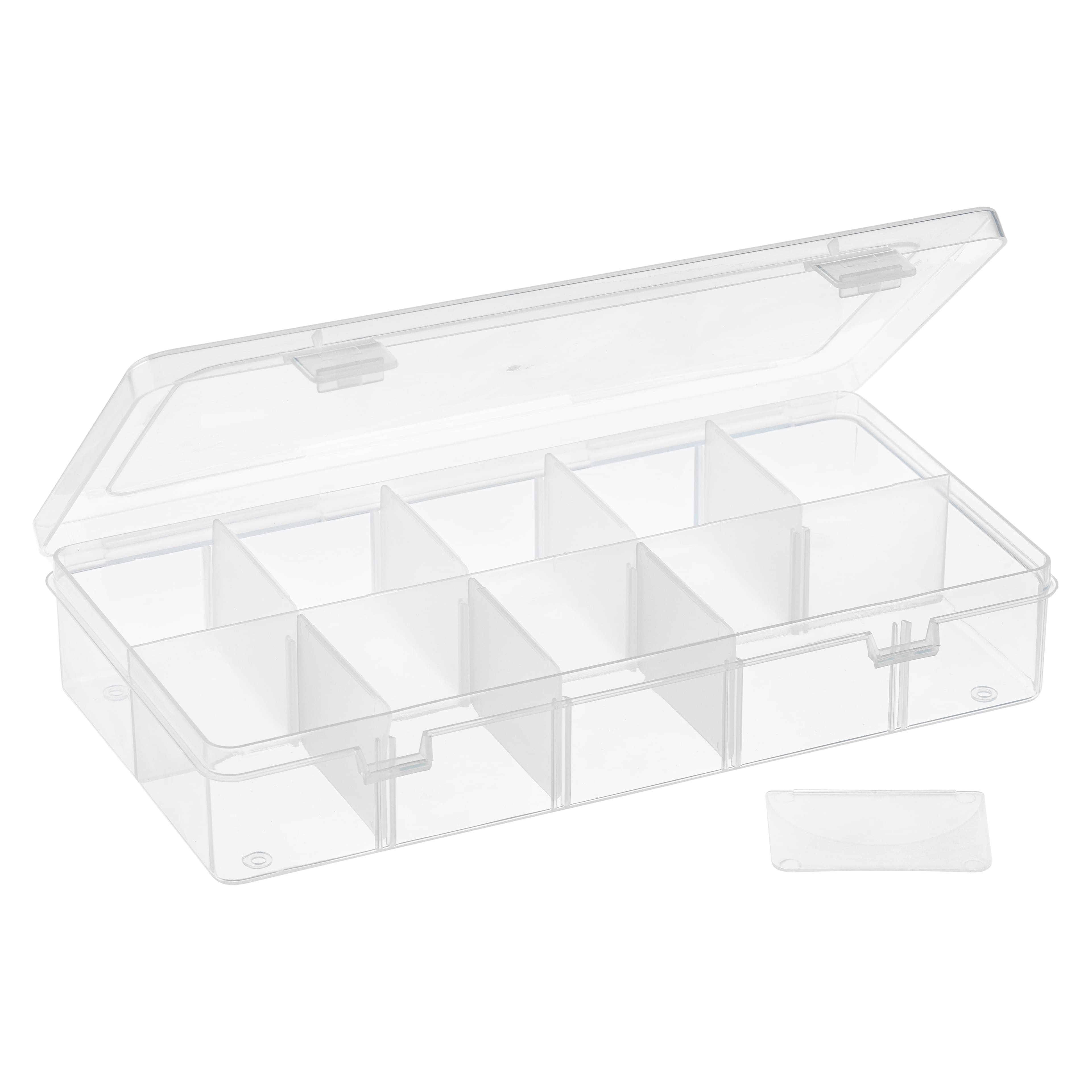 1 Plastic Bead Organizer Box, Adjustable Dividers, Sewing storage, Organizer  Container Storage Box, Dividers for bead arts and crafts