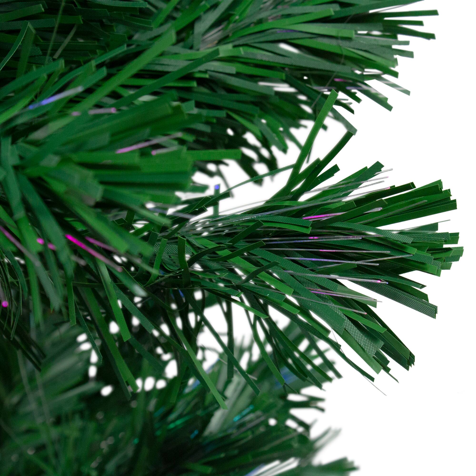 5ft. Fiber Optic Color Changing Slim Spiral Artificial Christmas Tree