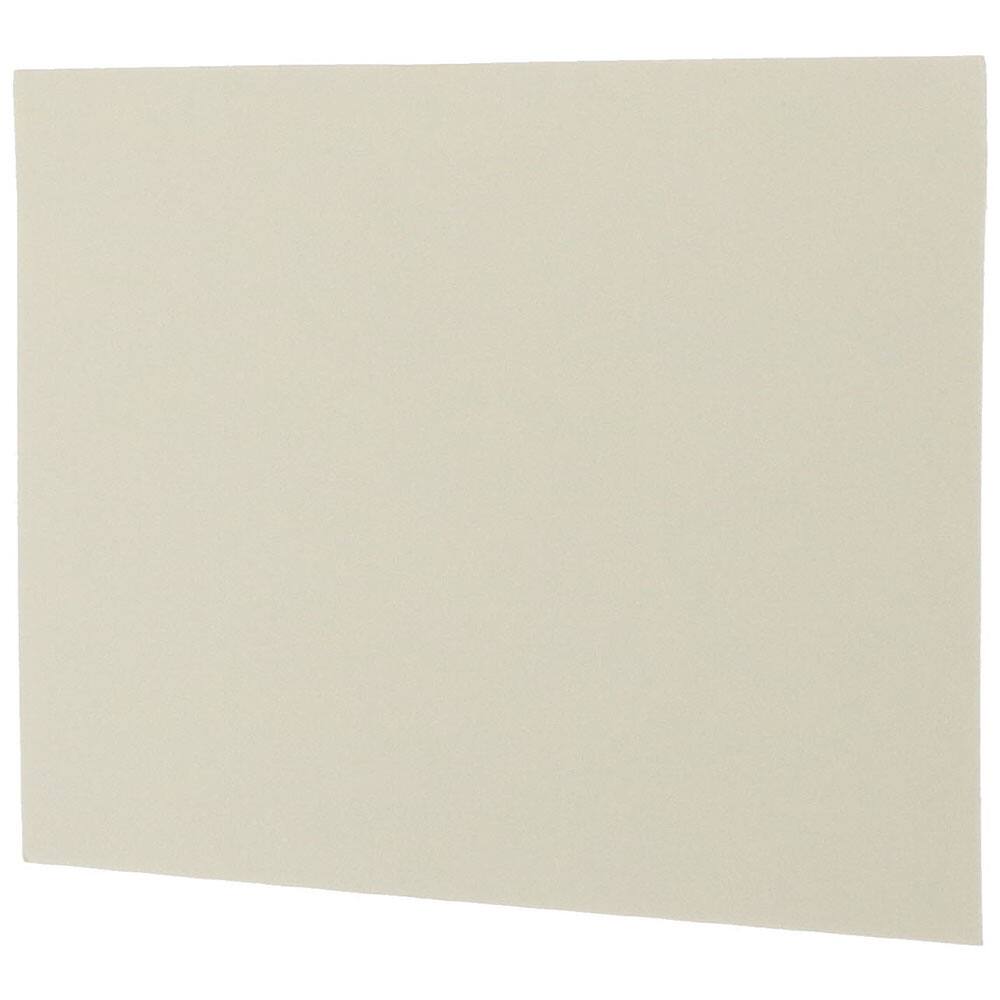 JAM Paper 3.5" x 4.875" Ivory Blank Flat Note Cards