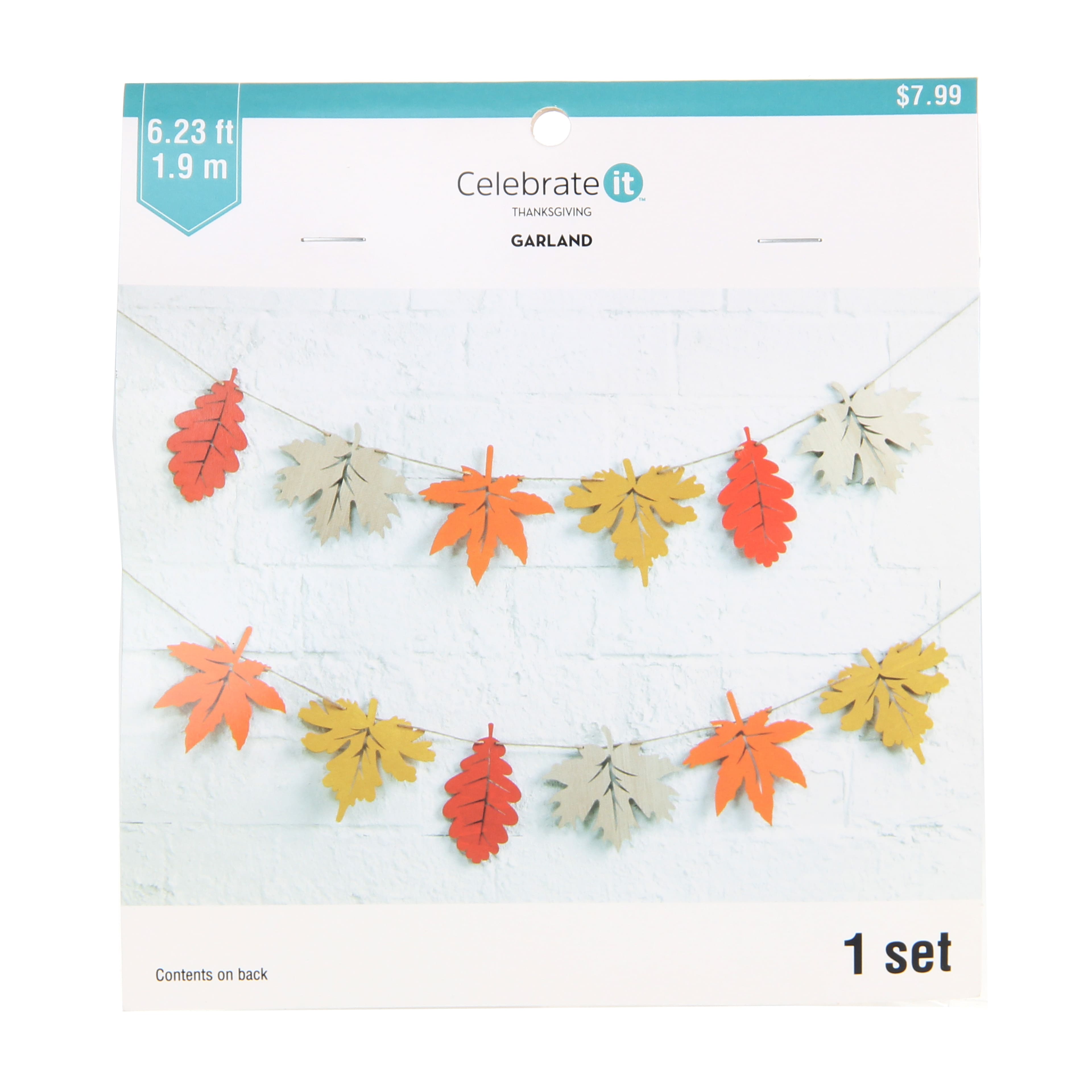 6ft. Leaf Garland by Celebrate It&#x2122;