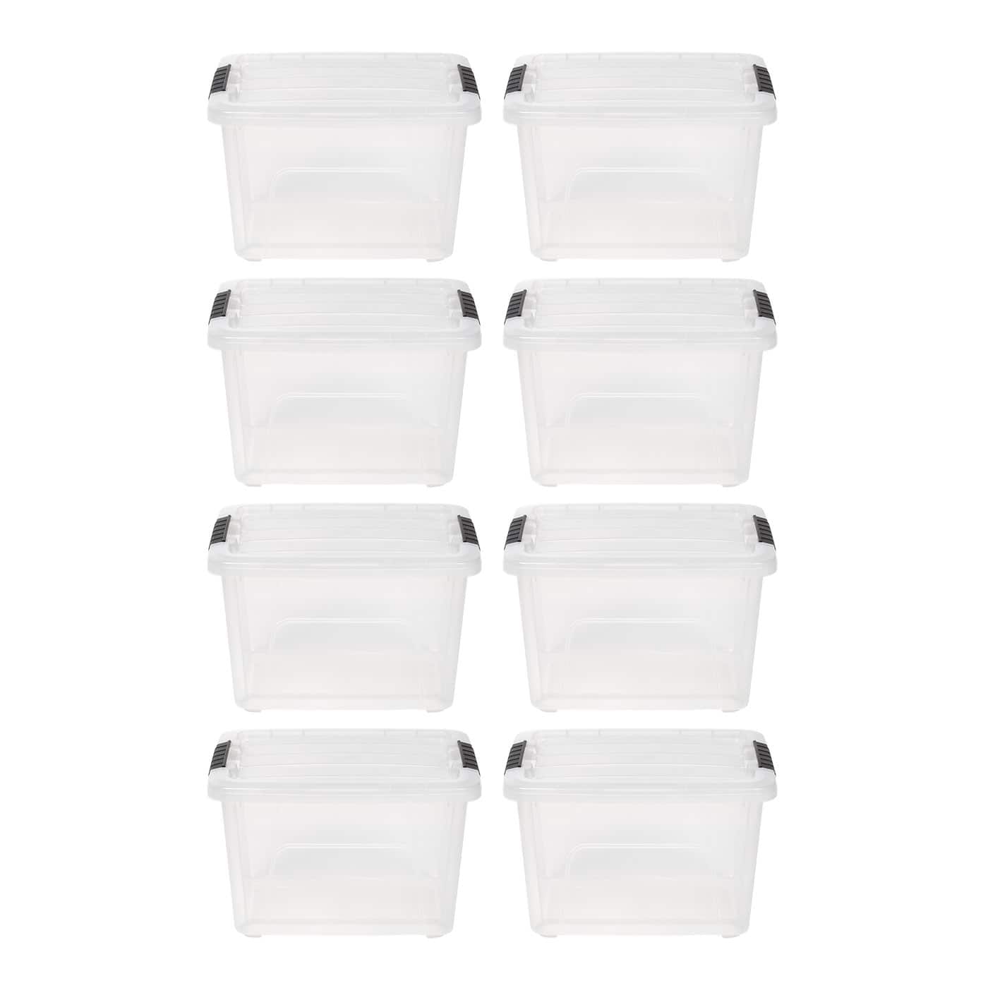 IRIS Stack & Pull™ Plastic Storage Boxes