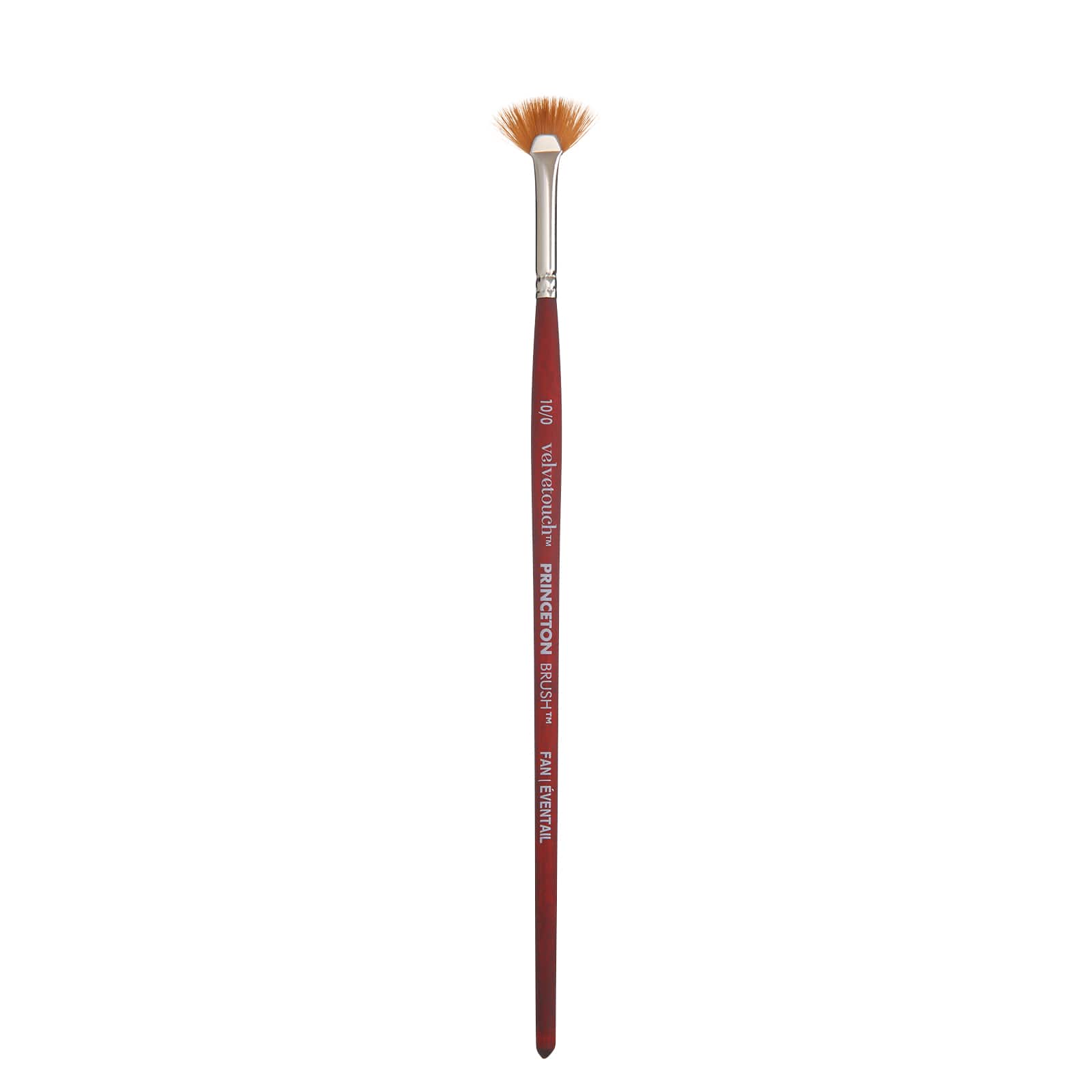 12 Pack: Princeton™ Velvetouch™ Series 3950 Fan Brush, 10/0