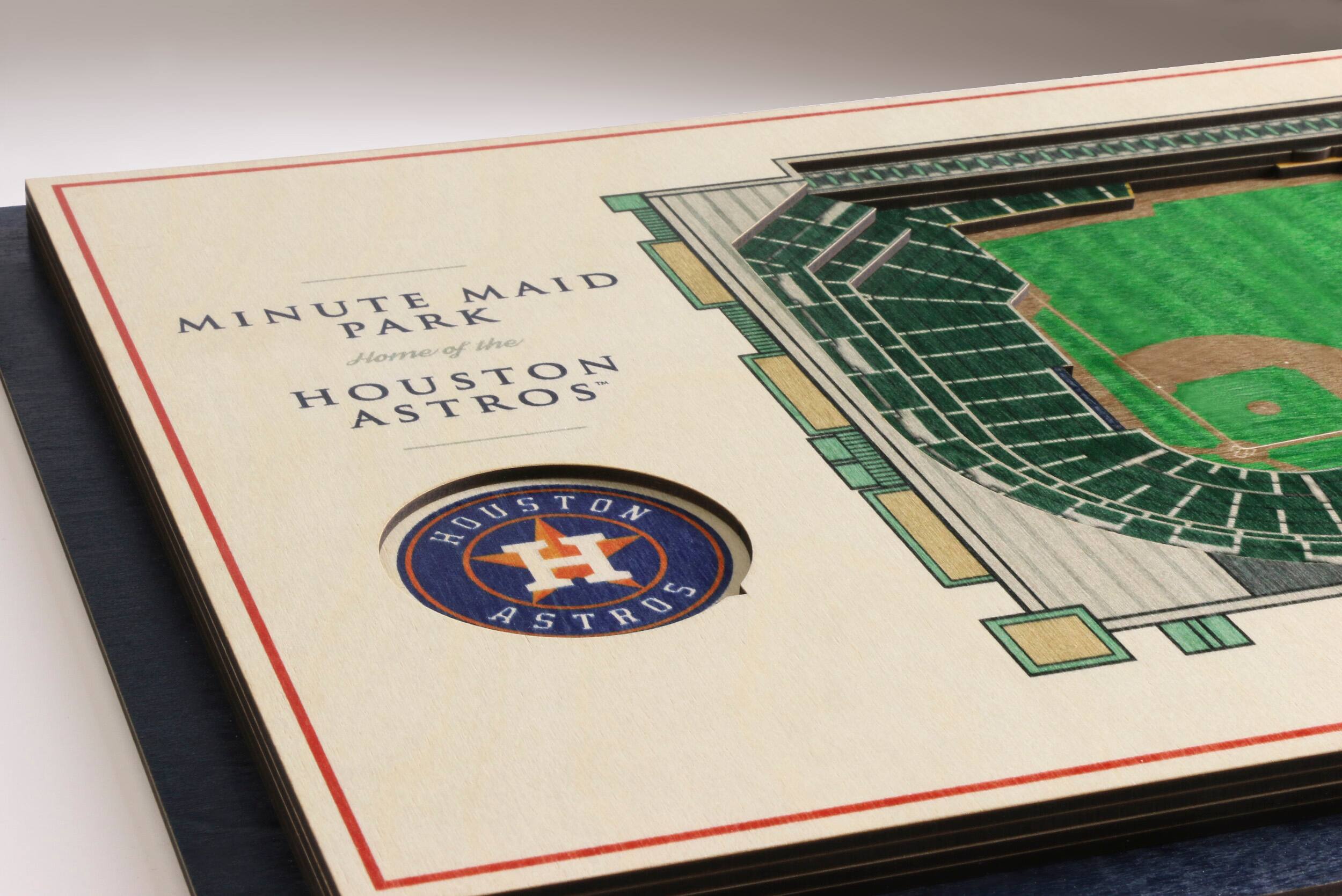 MLB Team 5-Layer StadiumView Wall Art