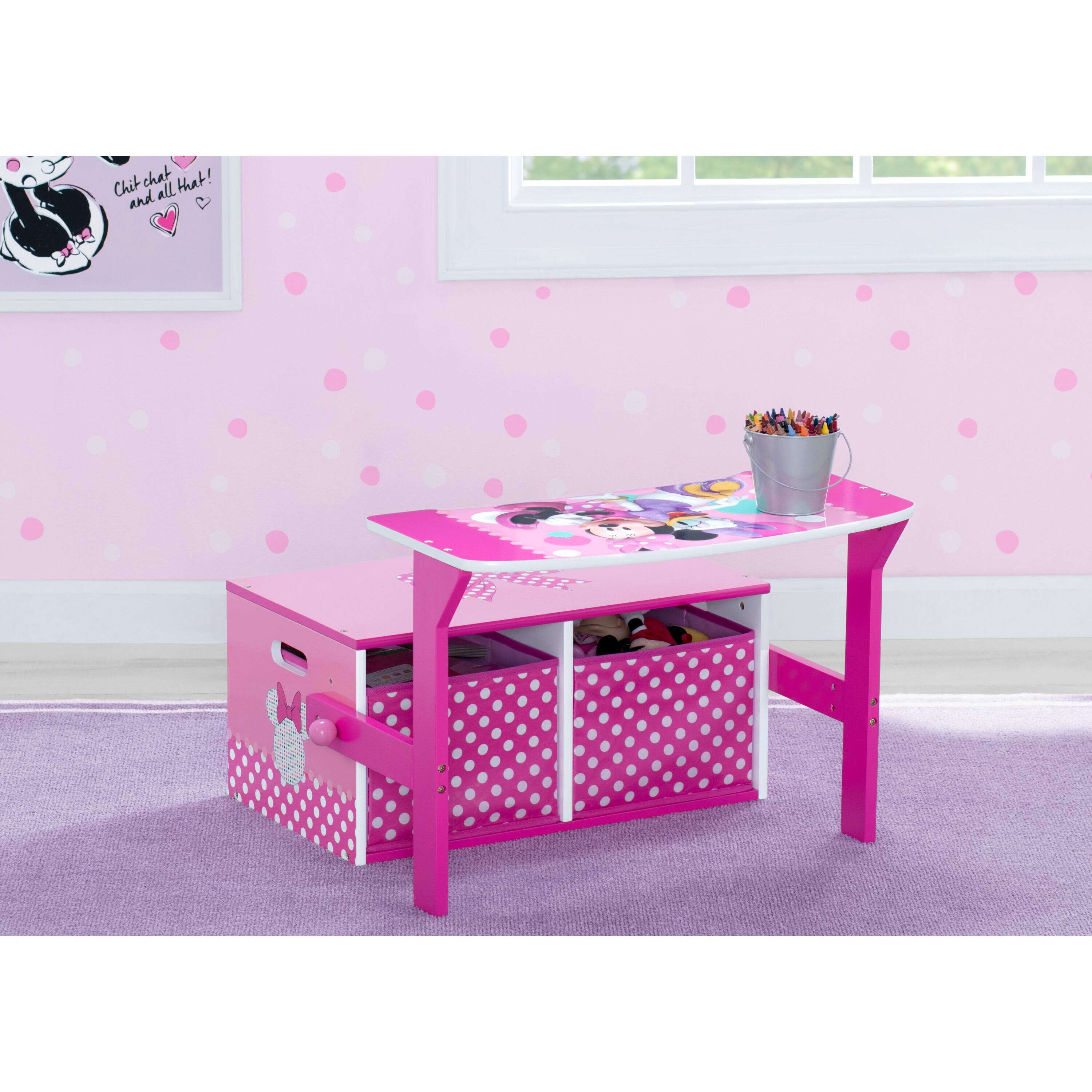 Disney&#xAE; Minnie Mouse Convertible Activity Bench