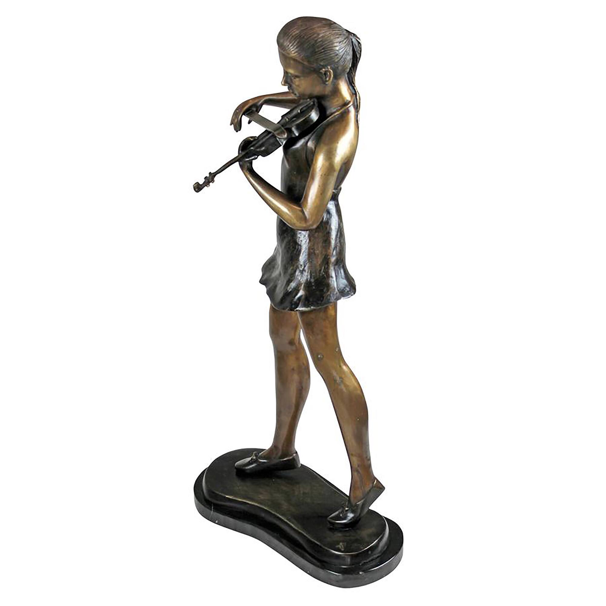 Design Toscano 36&#x22; The Young Violinist Sculpture
