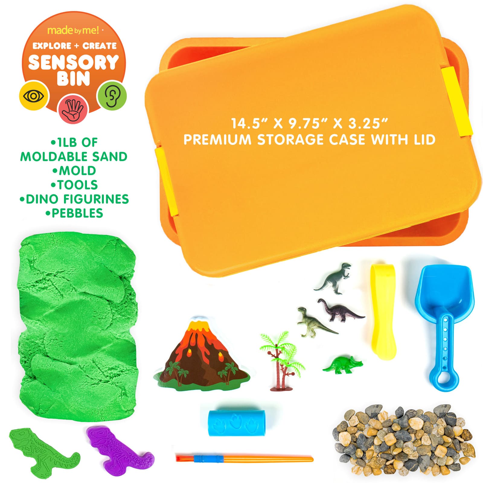 Made By Me!&#xAE; Explore + Create Dinosaur Sensory Bin