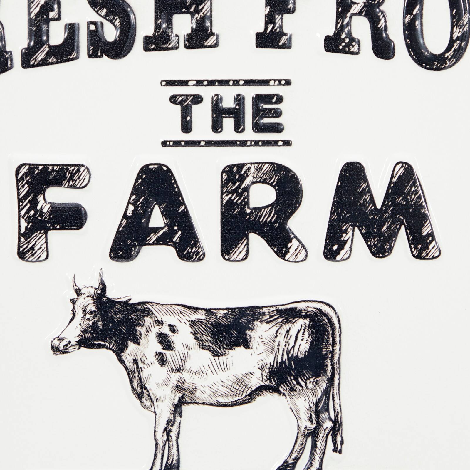 18" Black Farmhouse Wall Sign Set