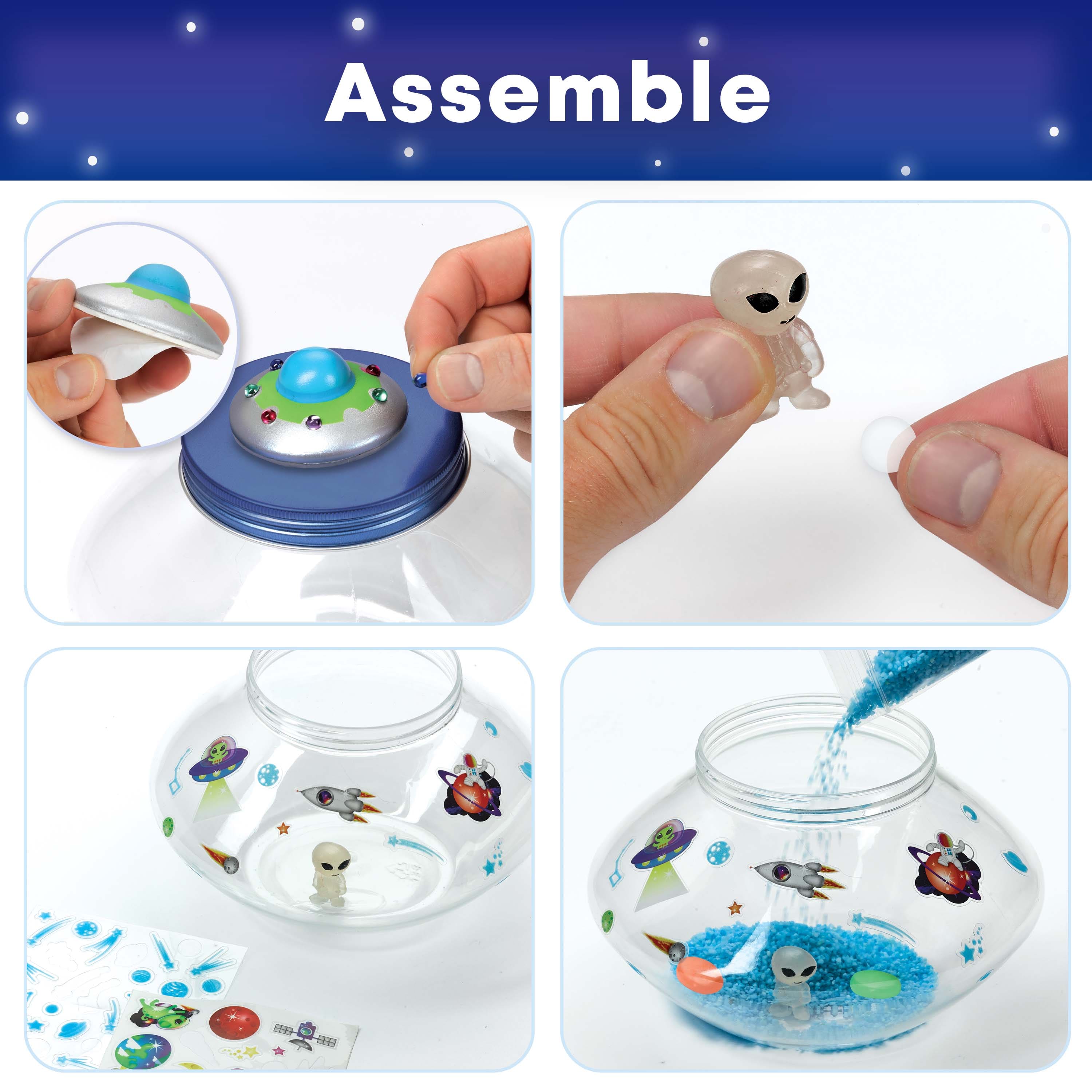 Creativity for Kids Crystal Space Terrarium Kit