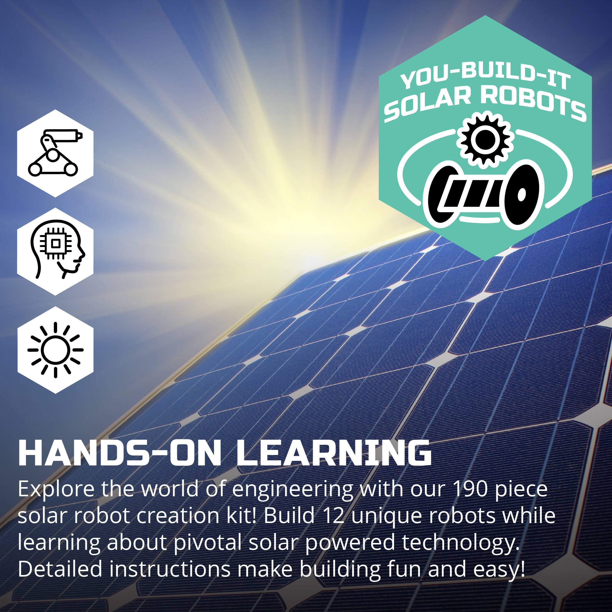 Discovery™ Mindblown Solar Robot Creation Kit Science Kits Michaels