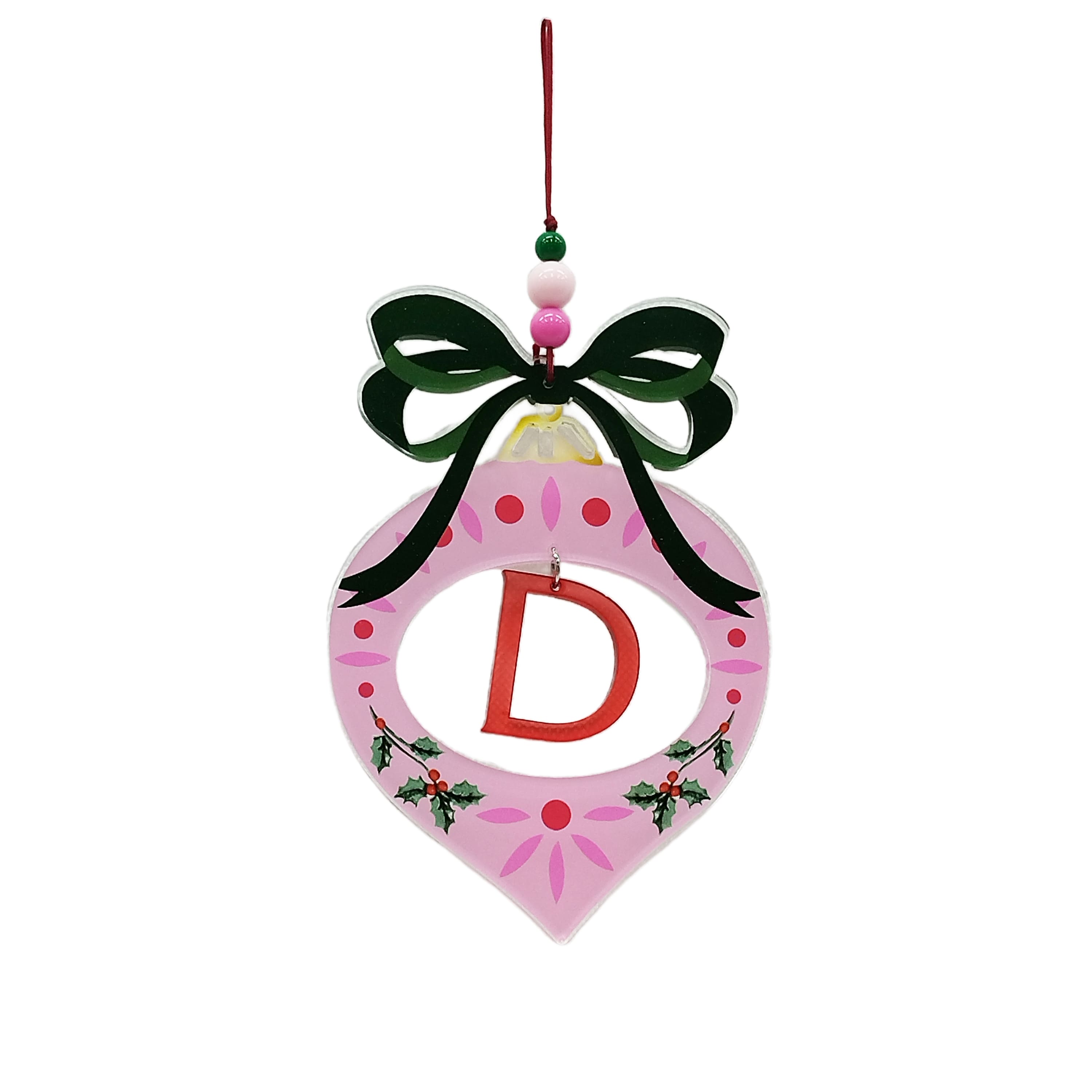 7&#x22; Monogram Ornament D&#xE9;cor by Ashland&#xAE;