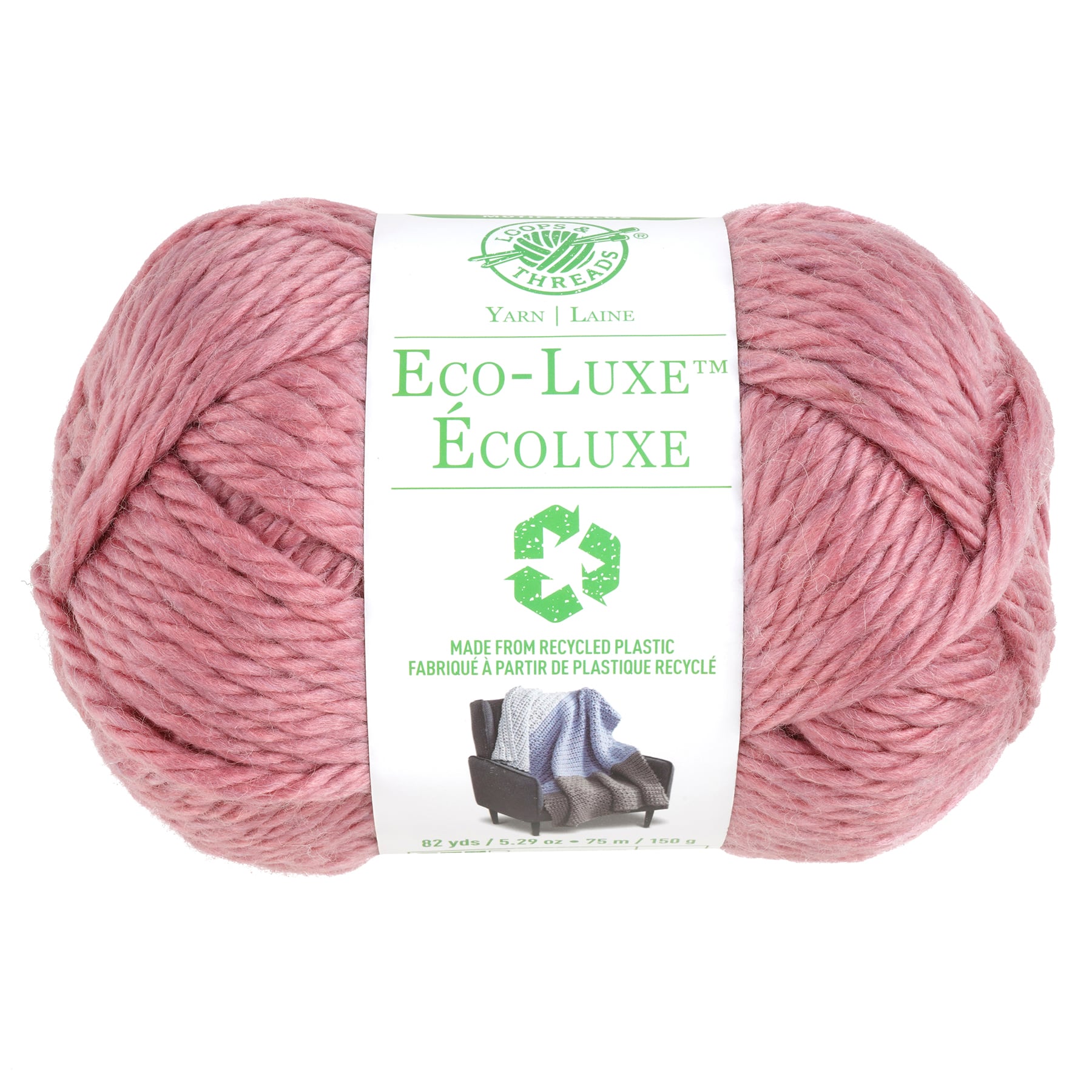 15 Pack: Eco-Luxe&#x2122; Yarn by Loops &#x26; Threads&#xAE;