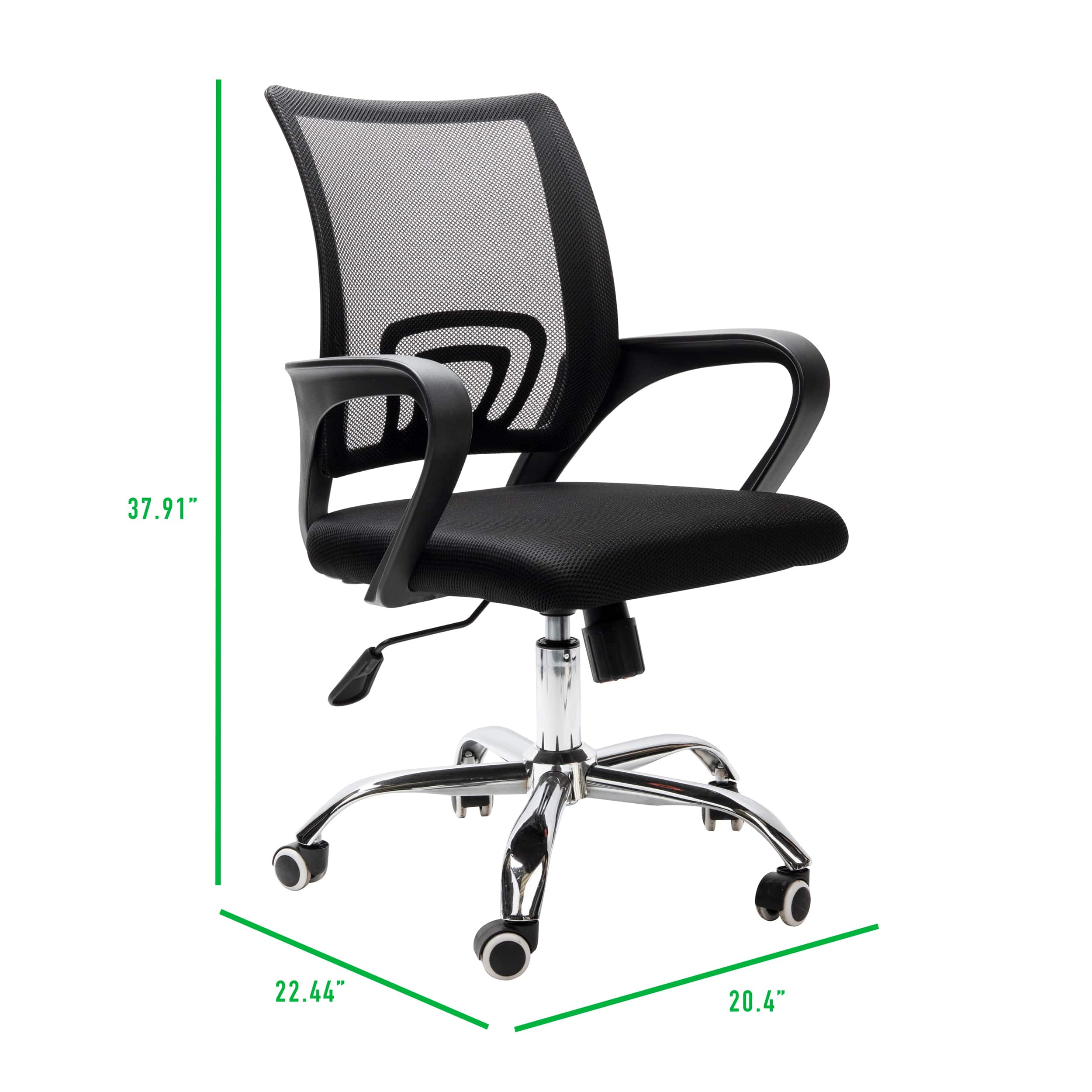 Mind Reader Ergonomic Rolling Office Chair