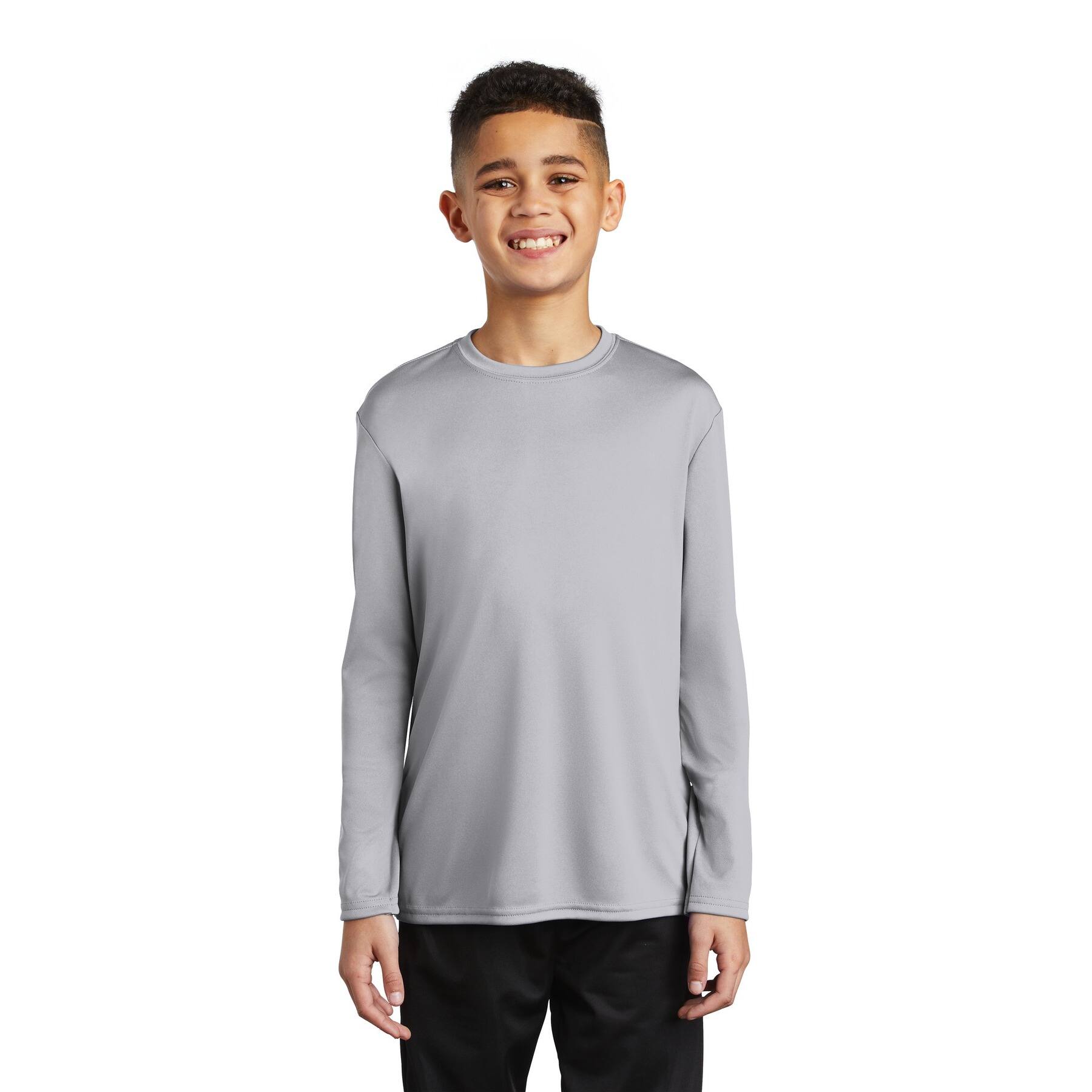 Port &#x26; Company&#xAE; Youth Long Sleeve Performance T-Shirt