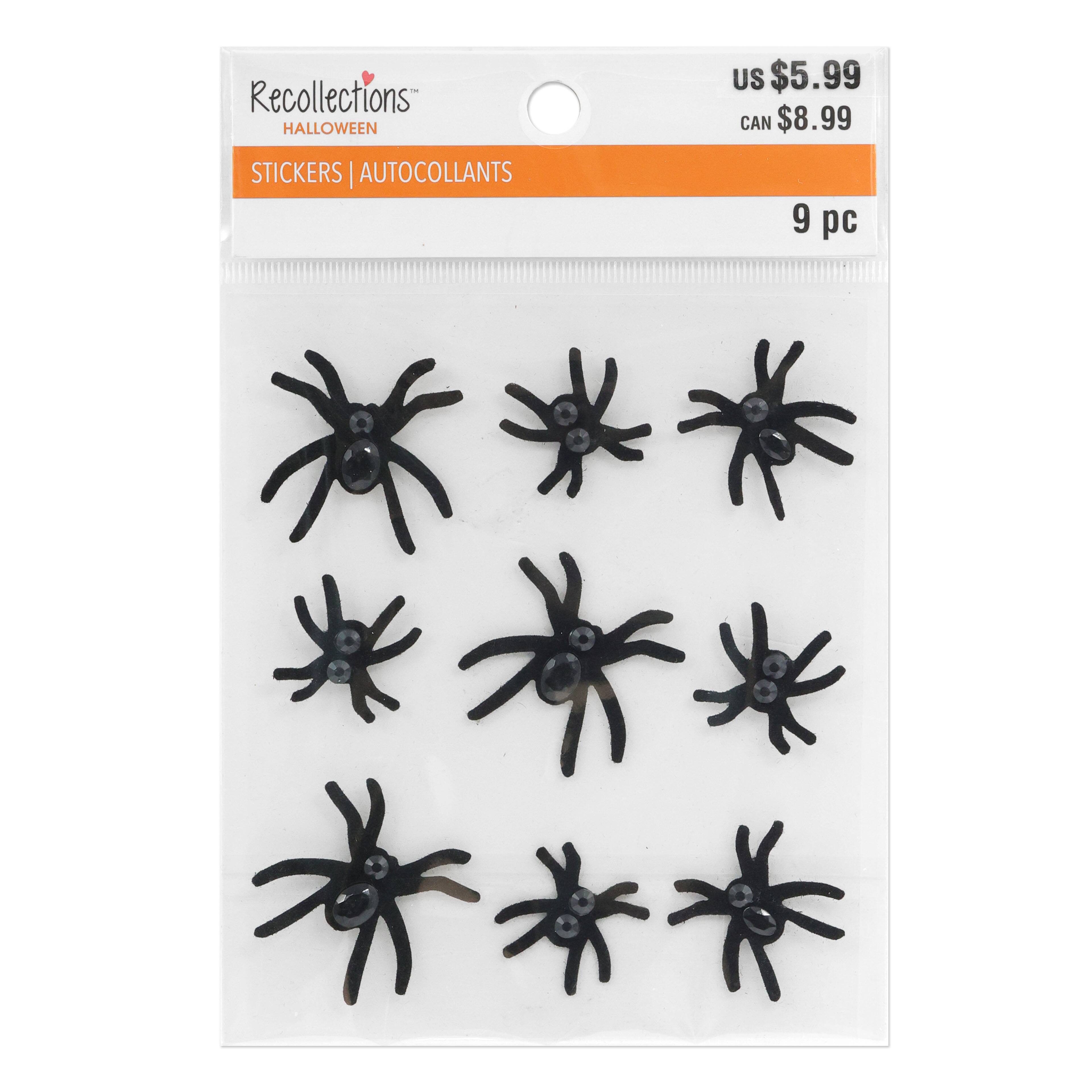 SPIDERS HALLOWEEN DIECUTS RECOLLECTIONS 