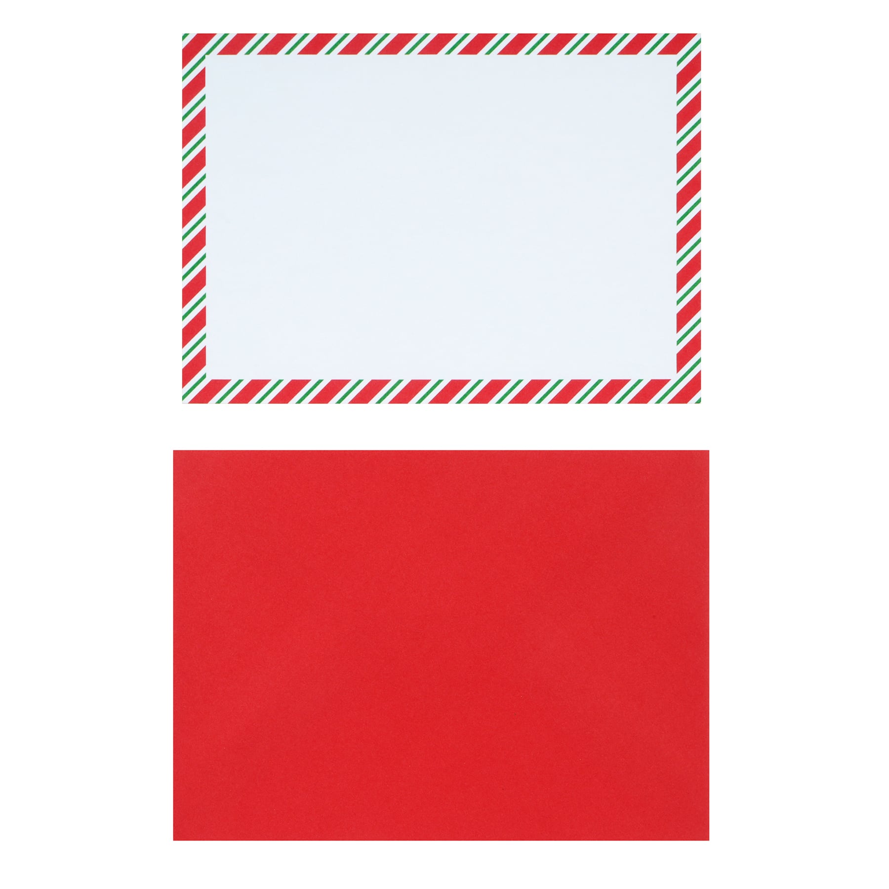 Red Stripe Card &#x26; Envelope Set by Recollections&#x2122;