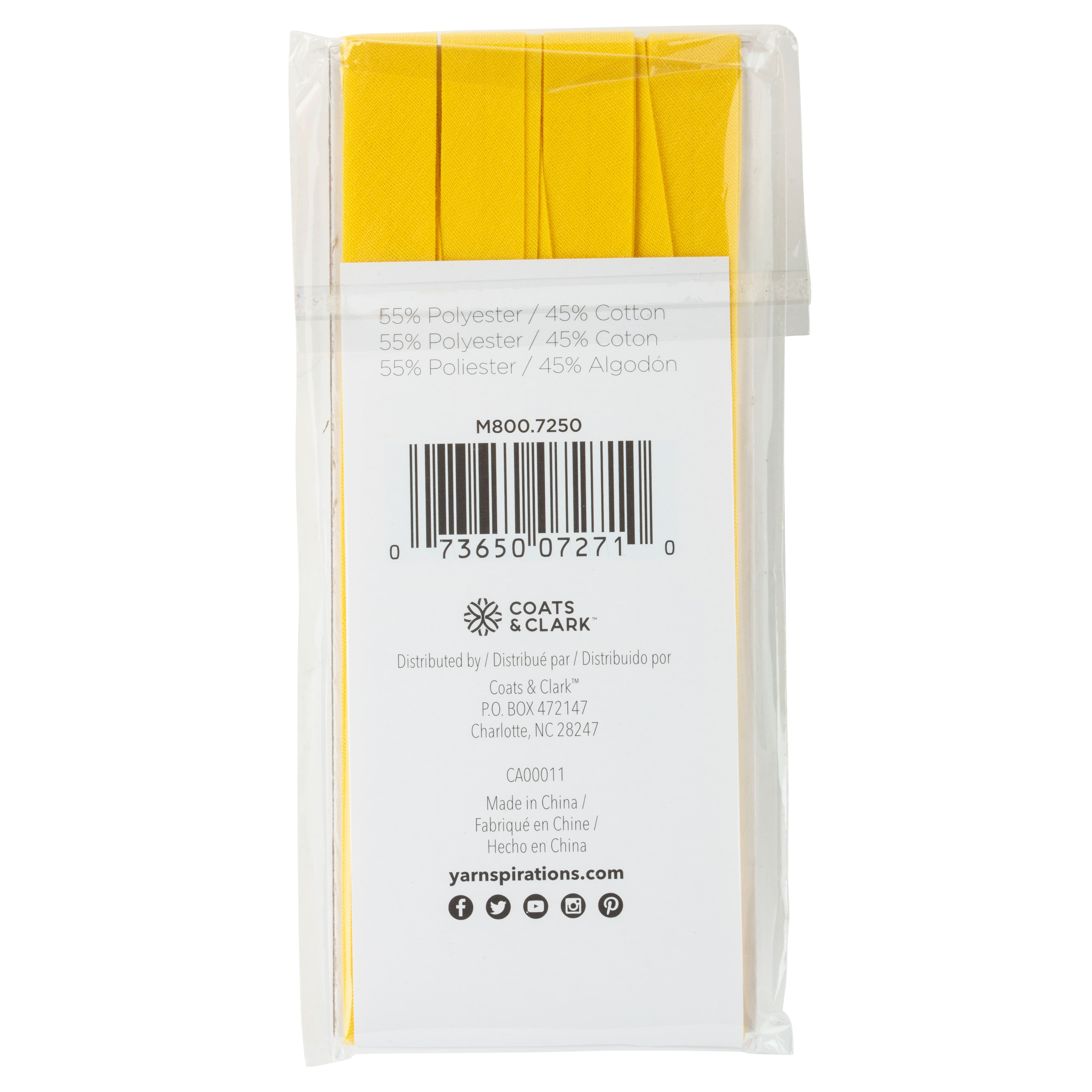 Coats &#x26; Clark&#x2122; Extra Wide Single Fold Bias Tape