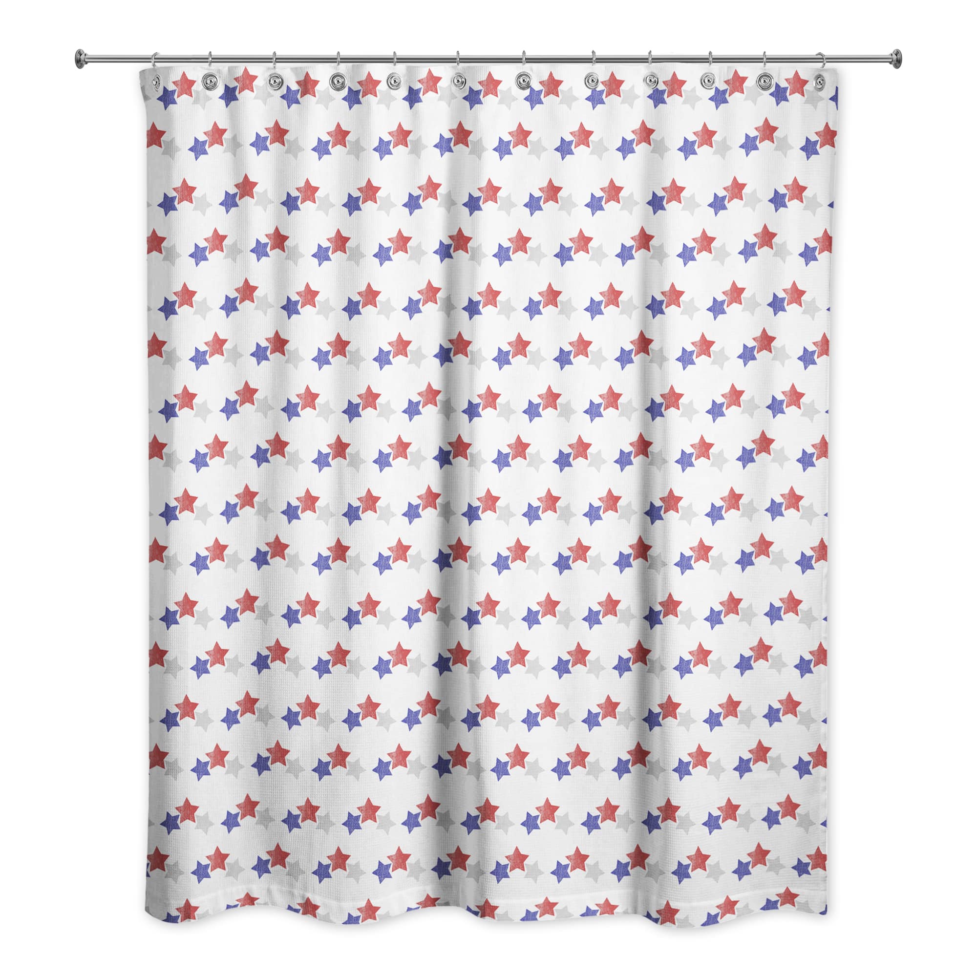 Retro USA Pattern Shower Curtain