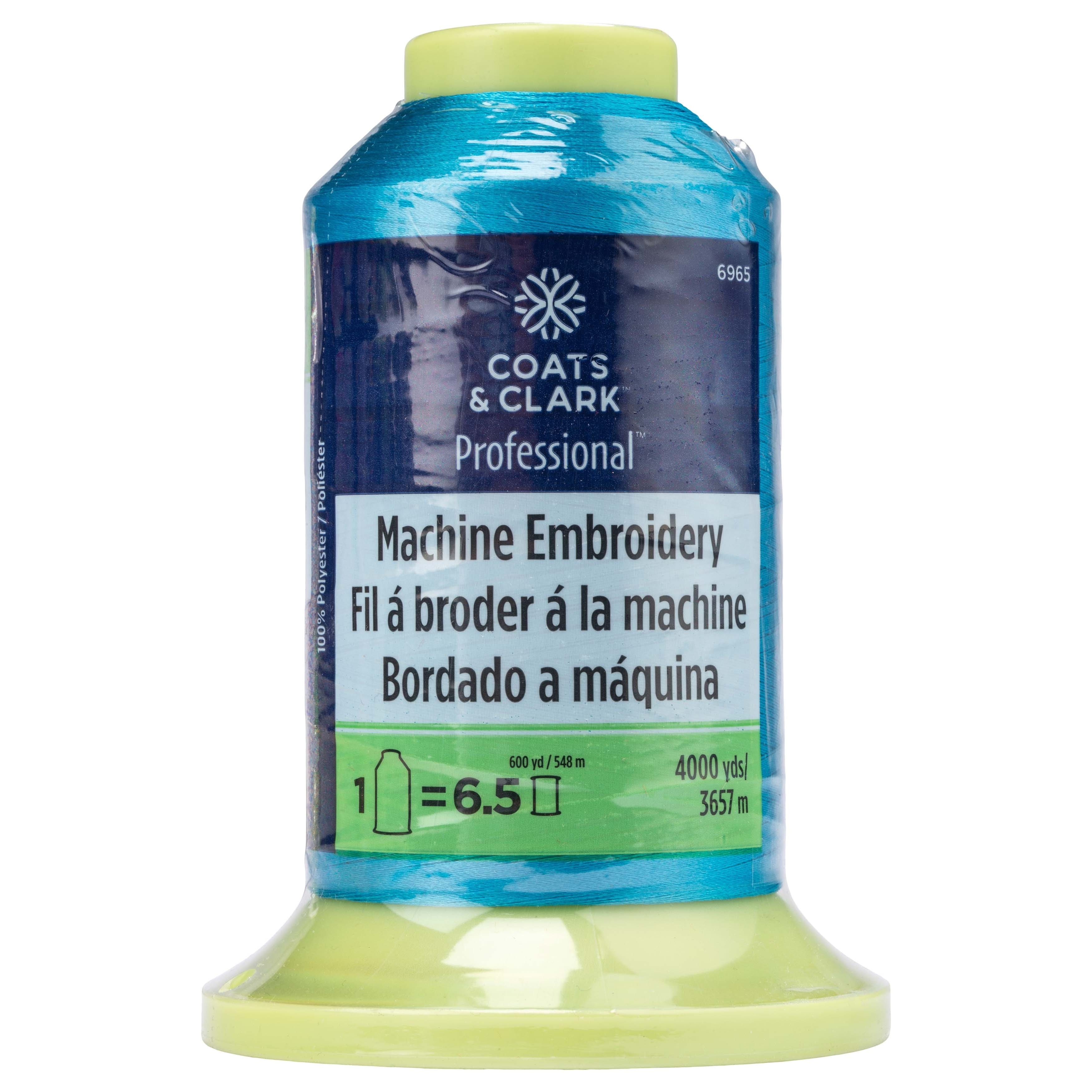 Coats & Clark Professional Machine Embroidery Thread, 4,000yd.